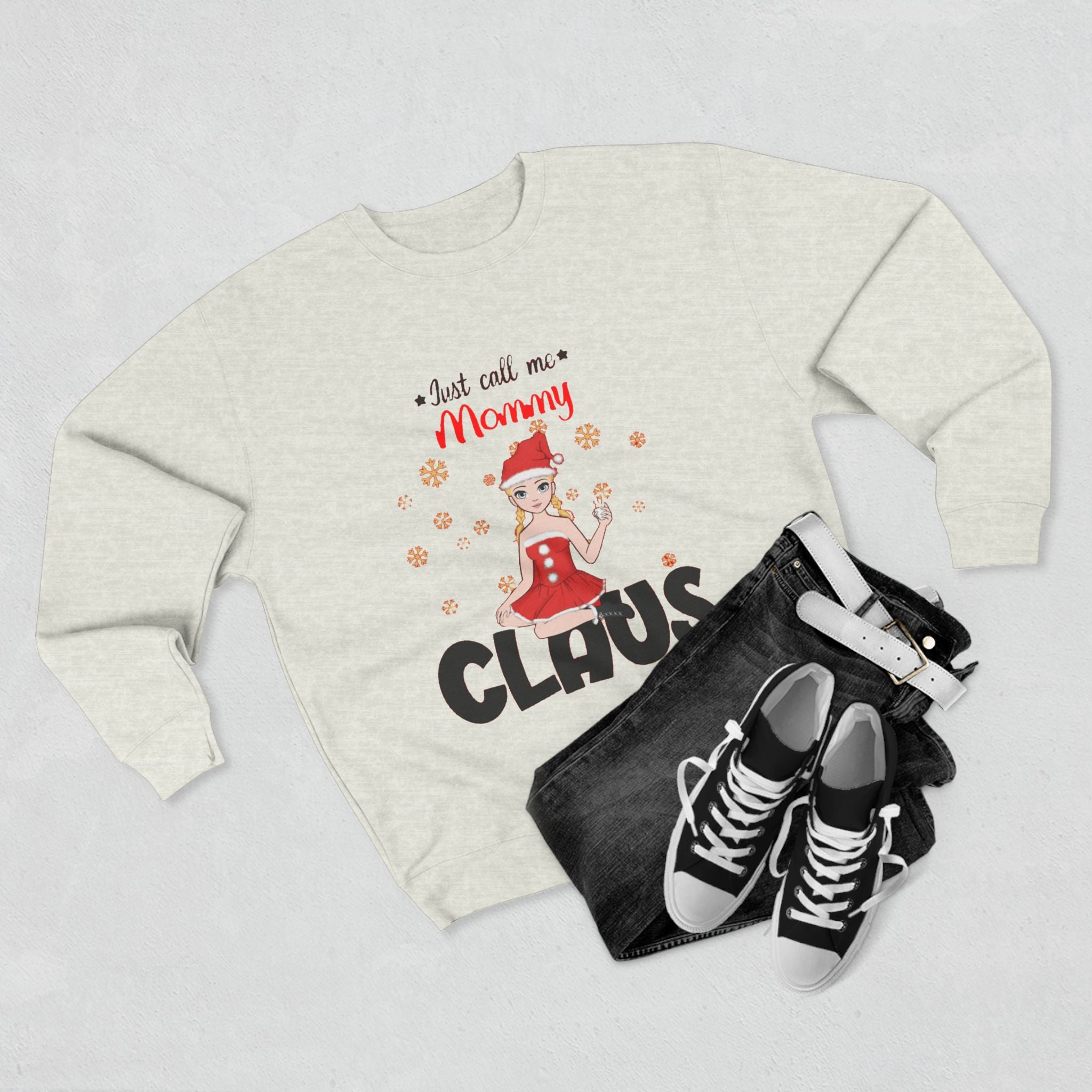Just call me Mommy Claus | Women's Midweight Cotton Tee