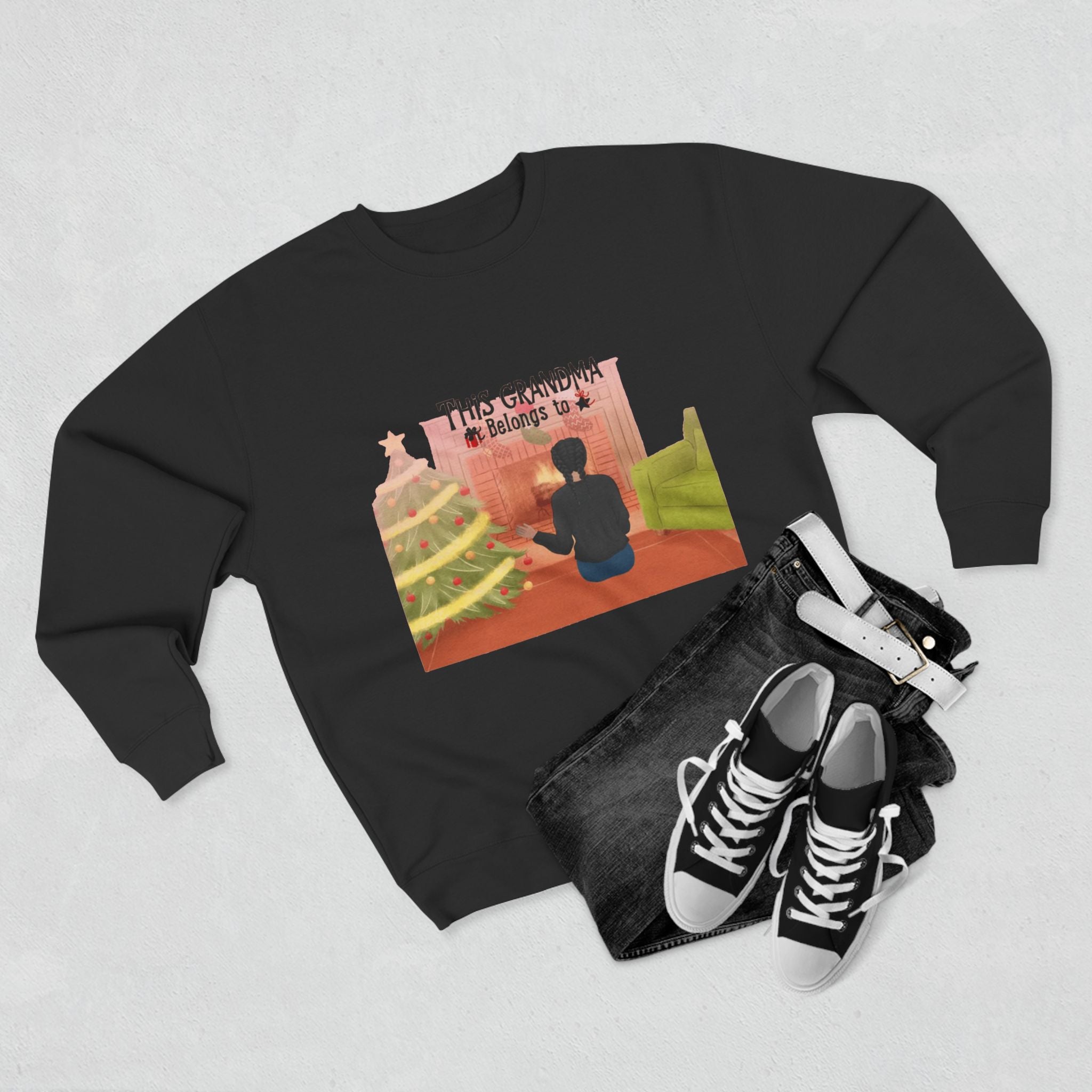 This Grandma Belongs To | Women's Midweight Cotton Tee