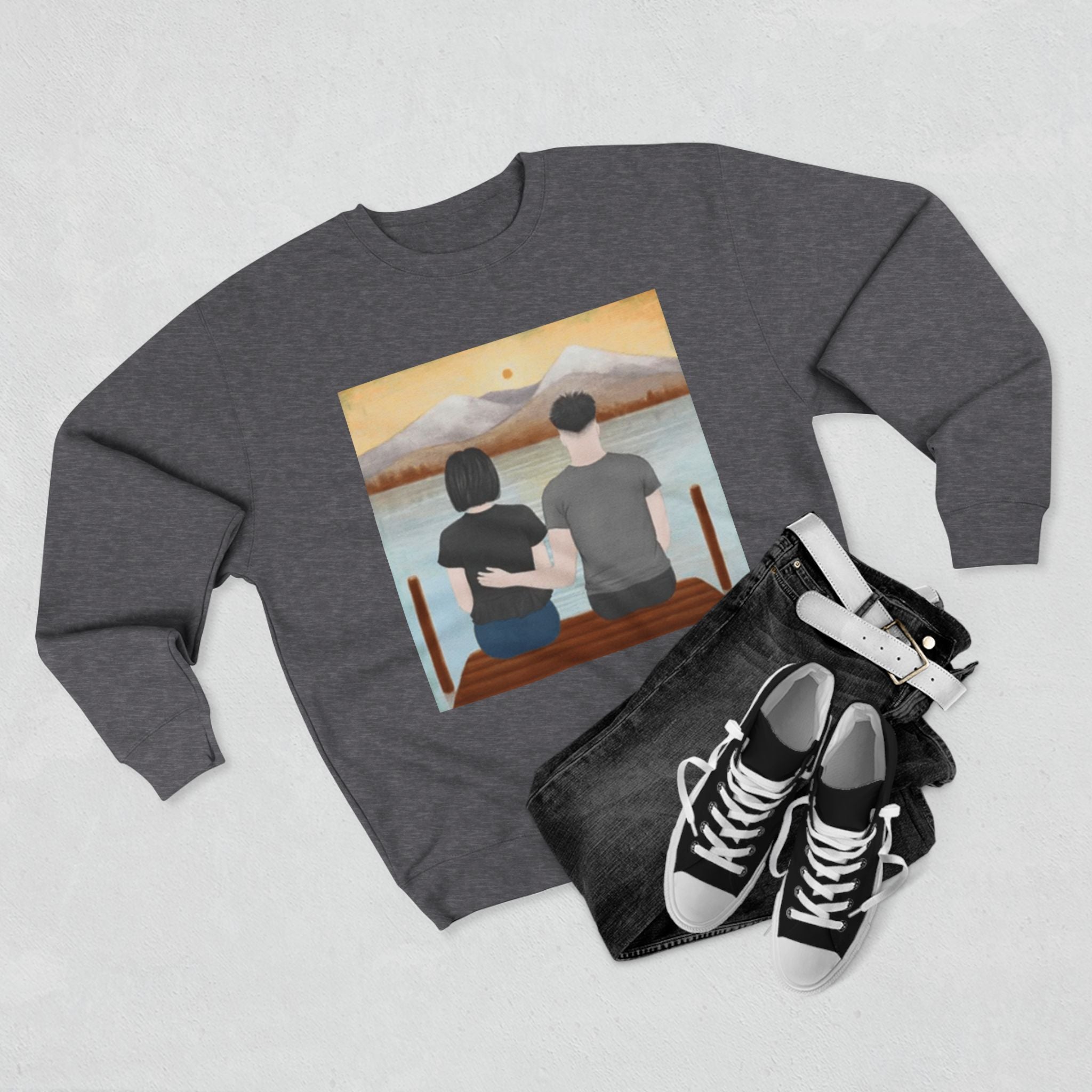 You and Me Forever | Unisex Heavy Blend Crewneck Sweatshirt