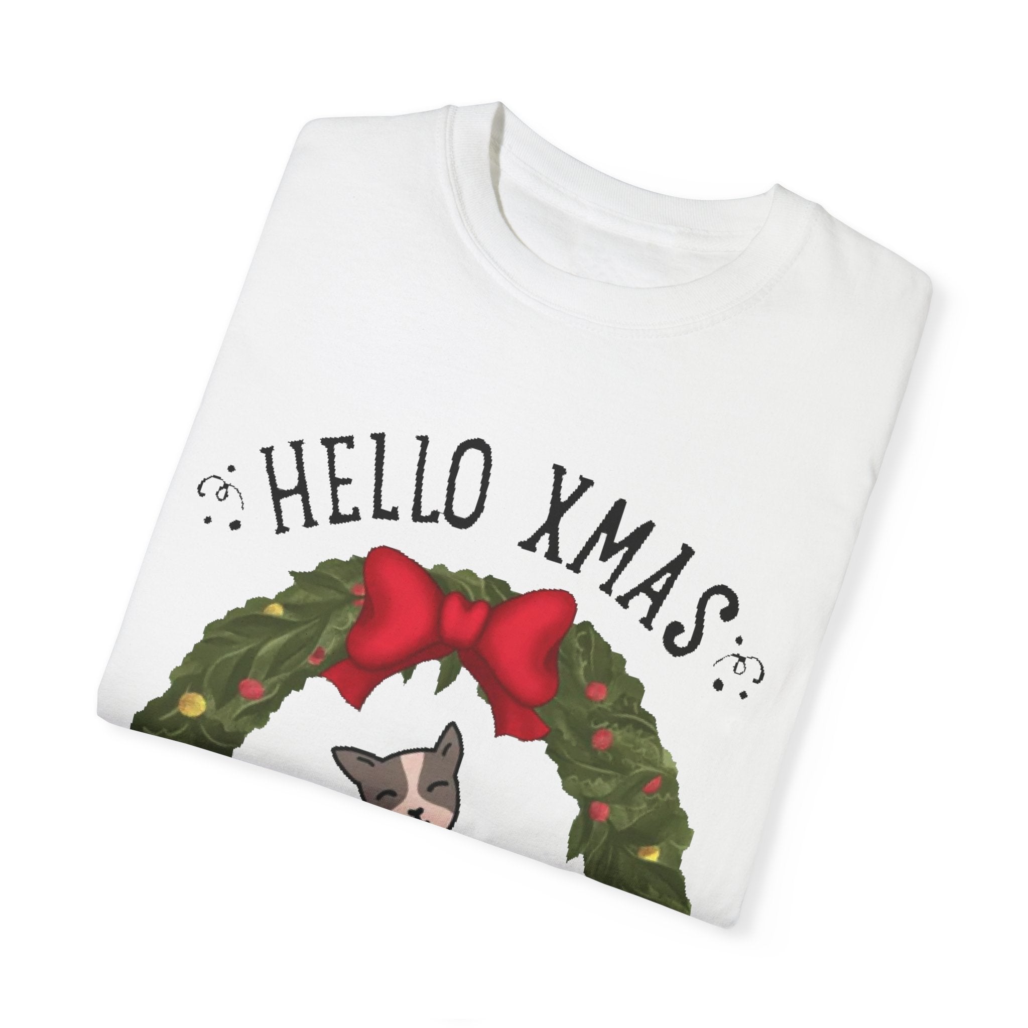 Hello XMAS | Unisex Garment-Dyed T-shirt