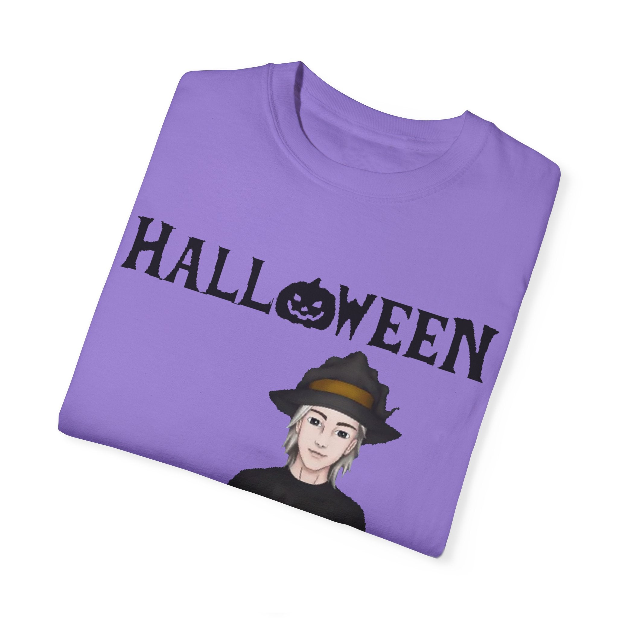 Halloween is better with Cat | Unisex Garment-Dyed T-shirt