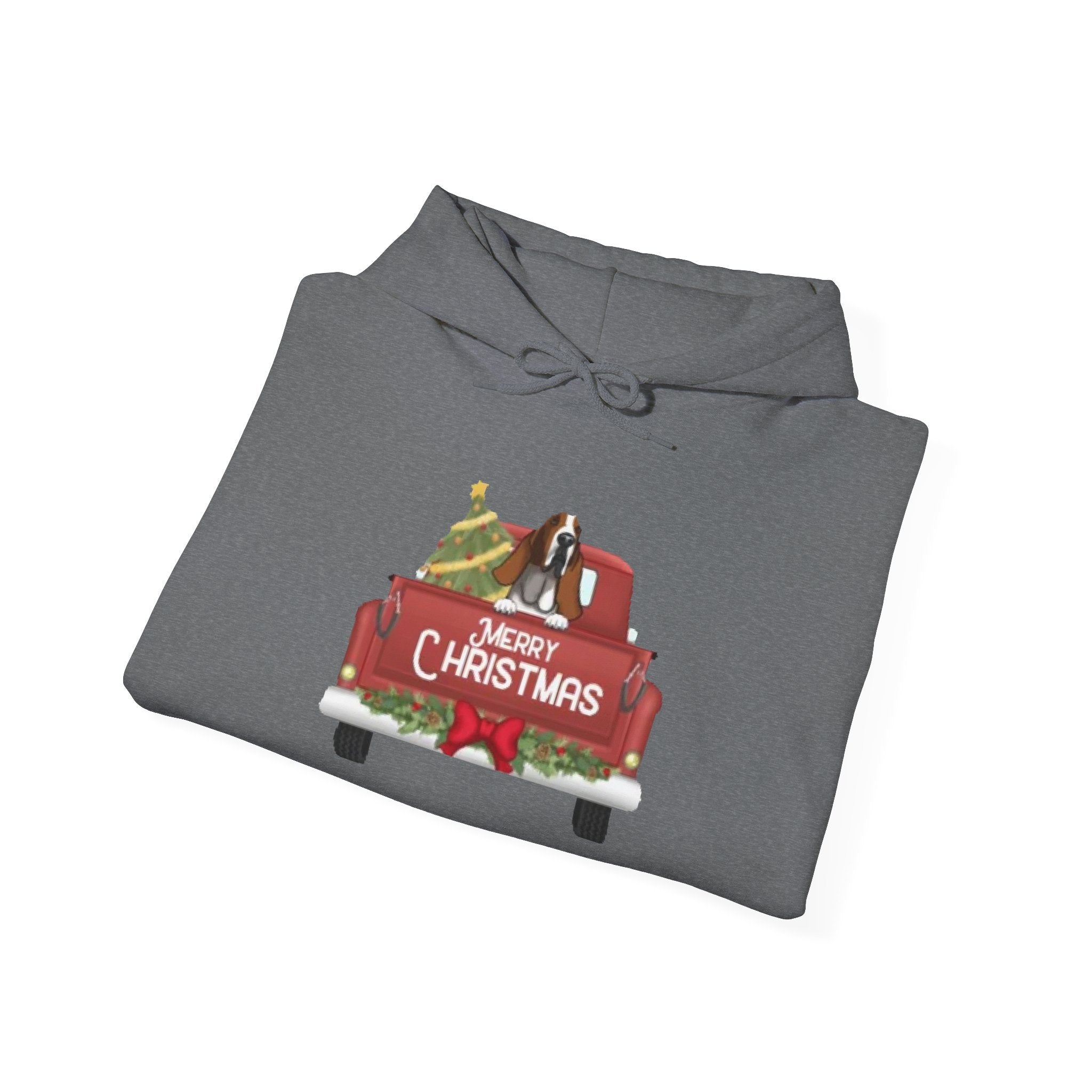 Merry Christmas | Unisex Dry Blend Hooded Sweatshirt