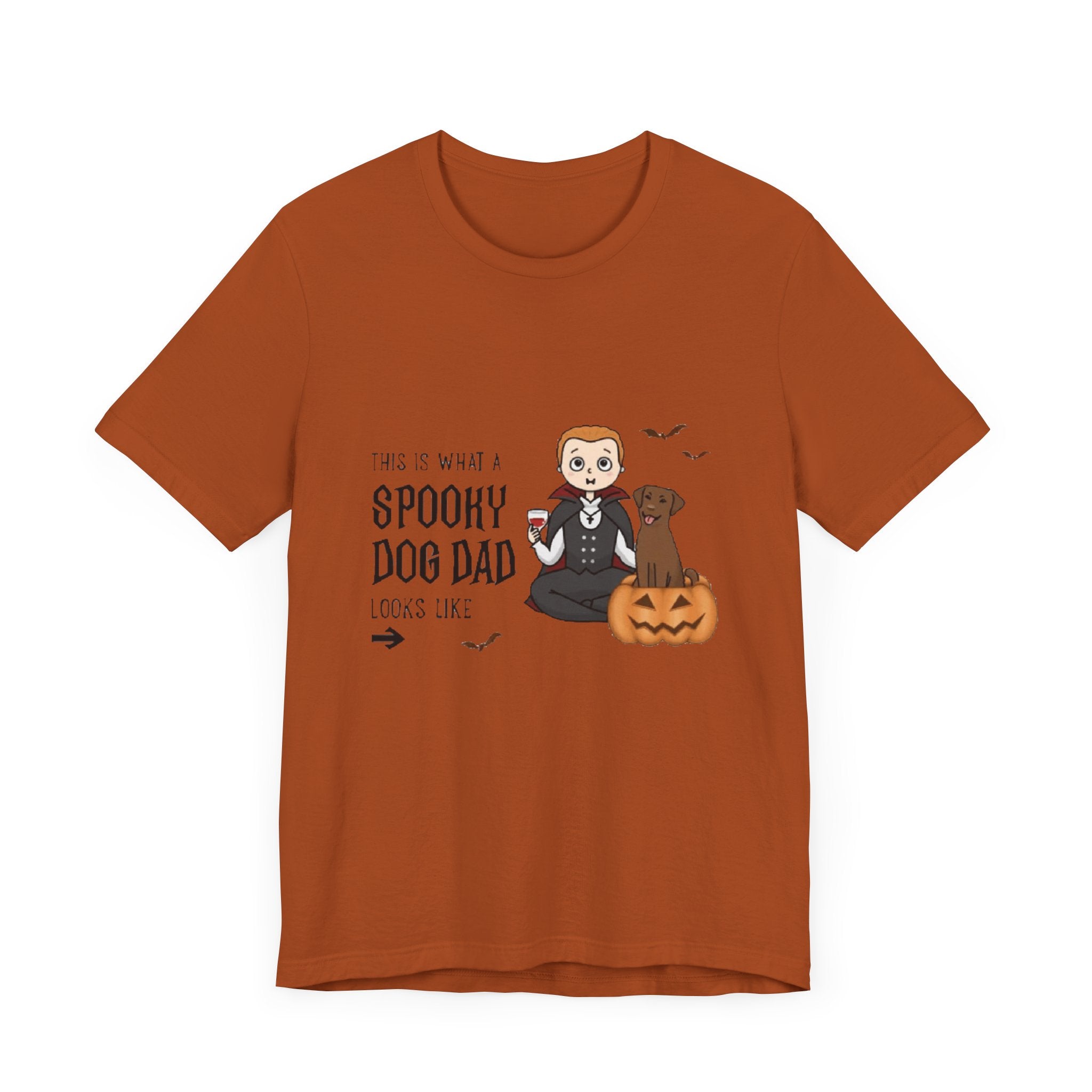Spooky Dog  Dad | Unisex Tri-Blend Crew Tee