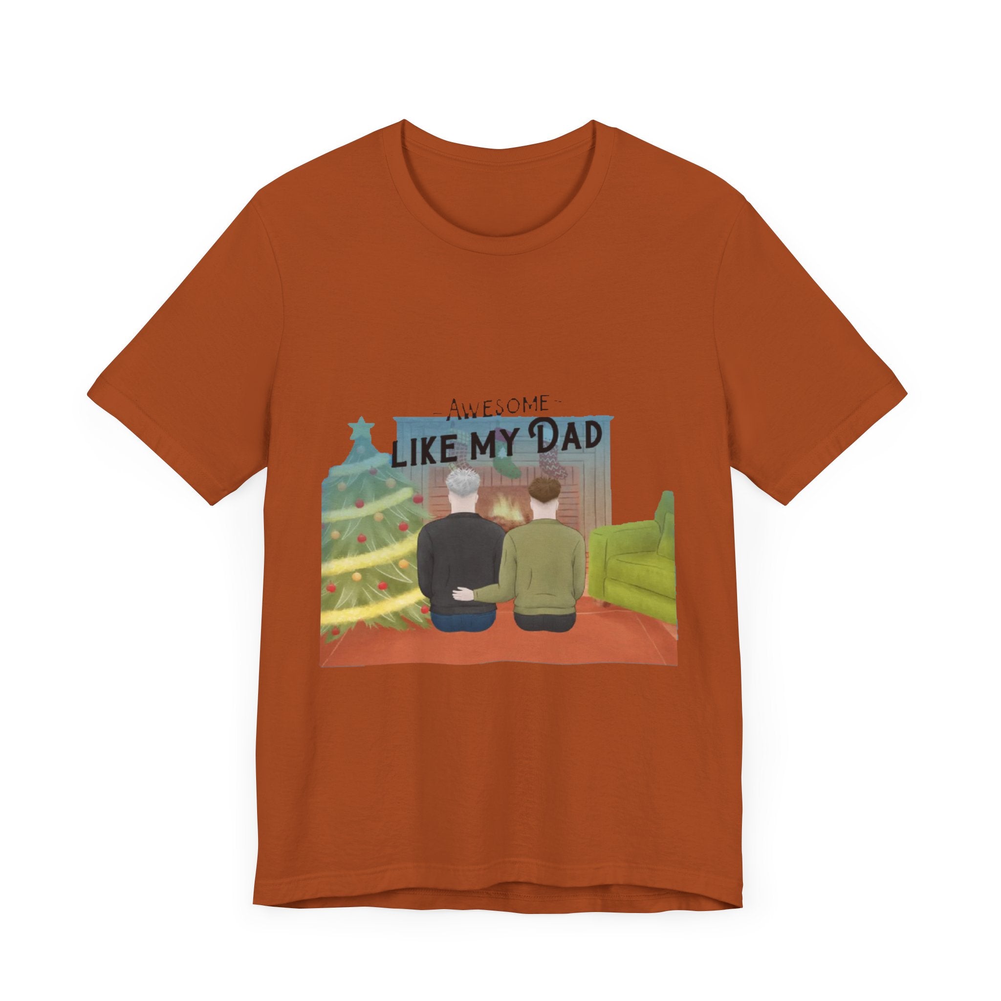 Awesome Like my Dad | Unisex Tri-Blend Crew Tee