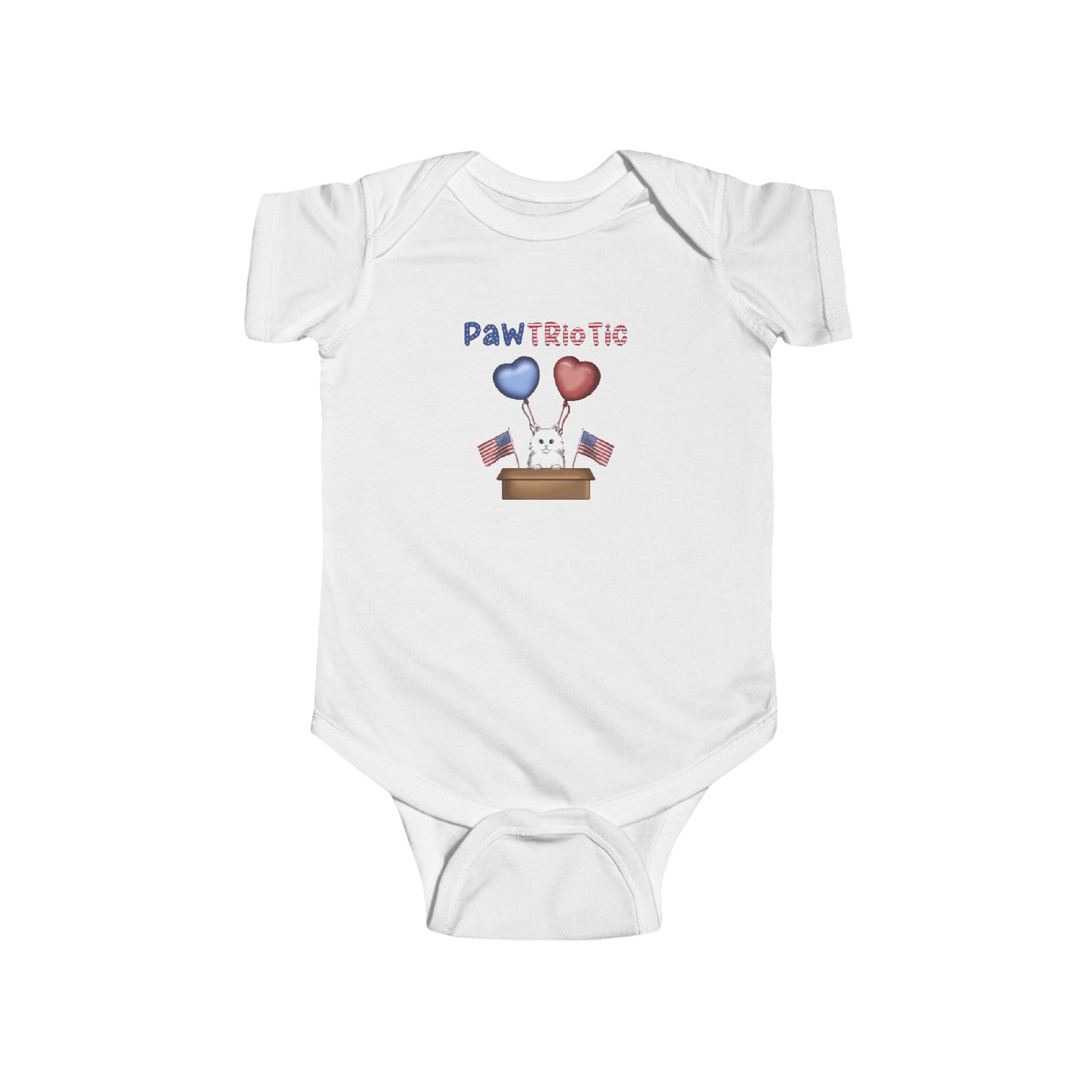 Pawtriotic | Infant Fine Jersey Bodysuit