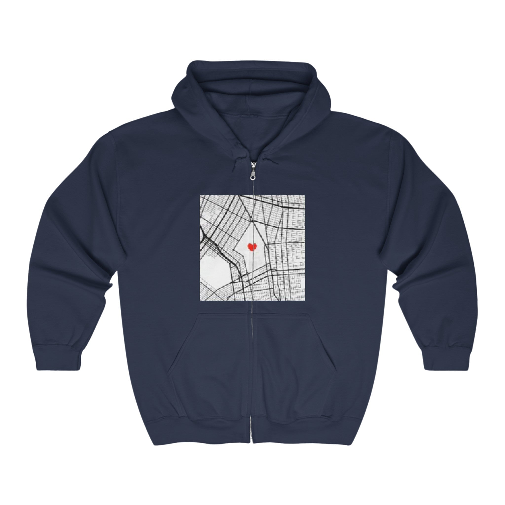 Home sweet home | Unisex Heavy Blend Full Zip Hooded Sweatshirt