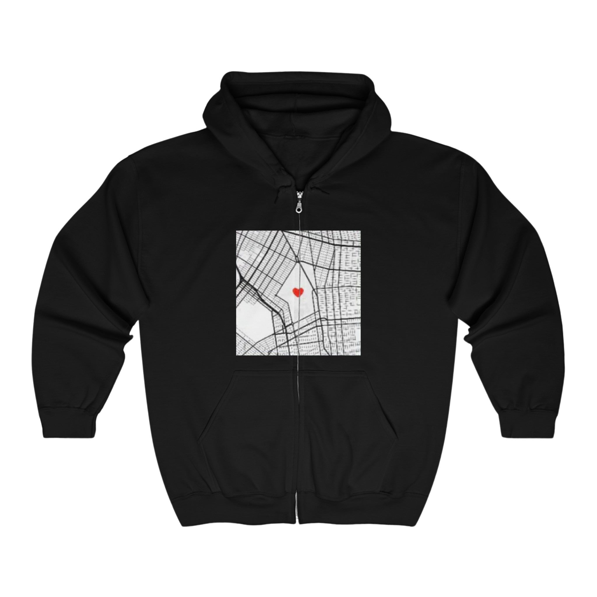 Home sweet home | Unisex Heavy Blend Full Zip Hooded Sweatshirt