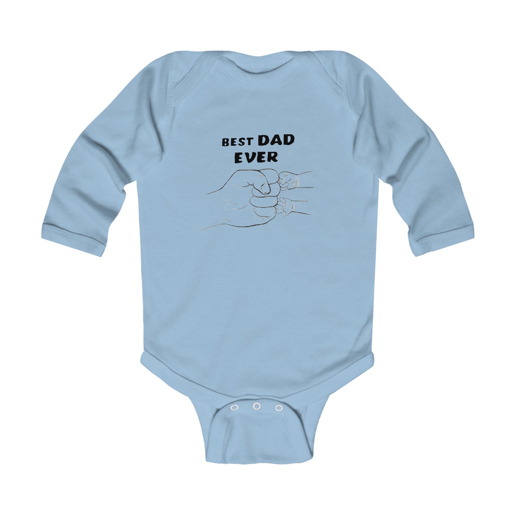 Best DAD ever | Infant Long Sleeve Bodysuit