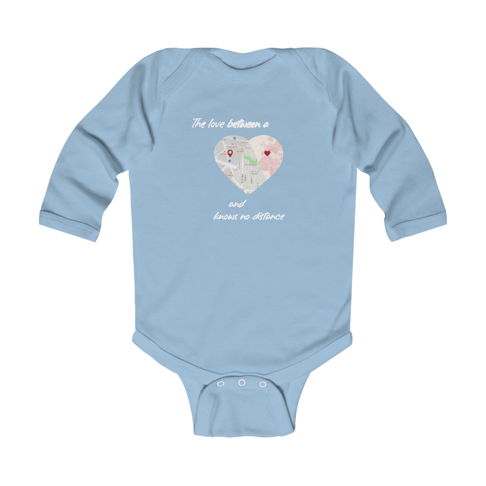 The love between a... |  Infant Long Sleeve Bodysuit