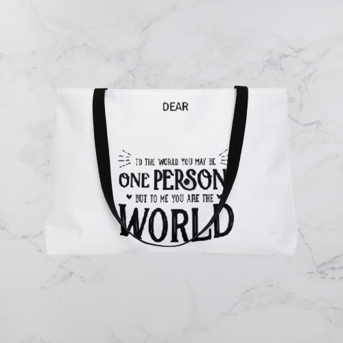 You are the World | Weekender Tote Bag