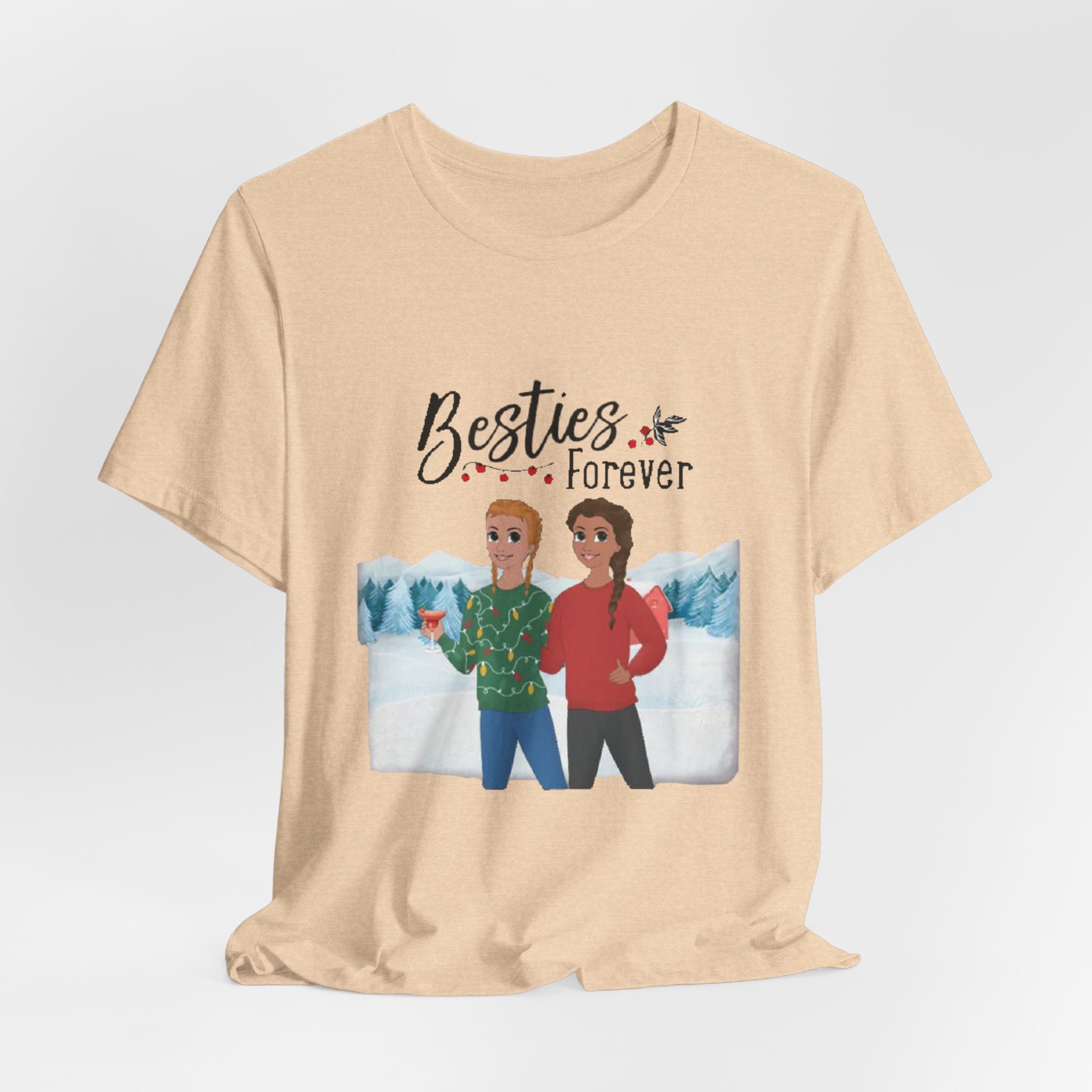 Besties Forever | Unisex Jersey Short Sleeve Tee