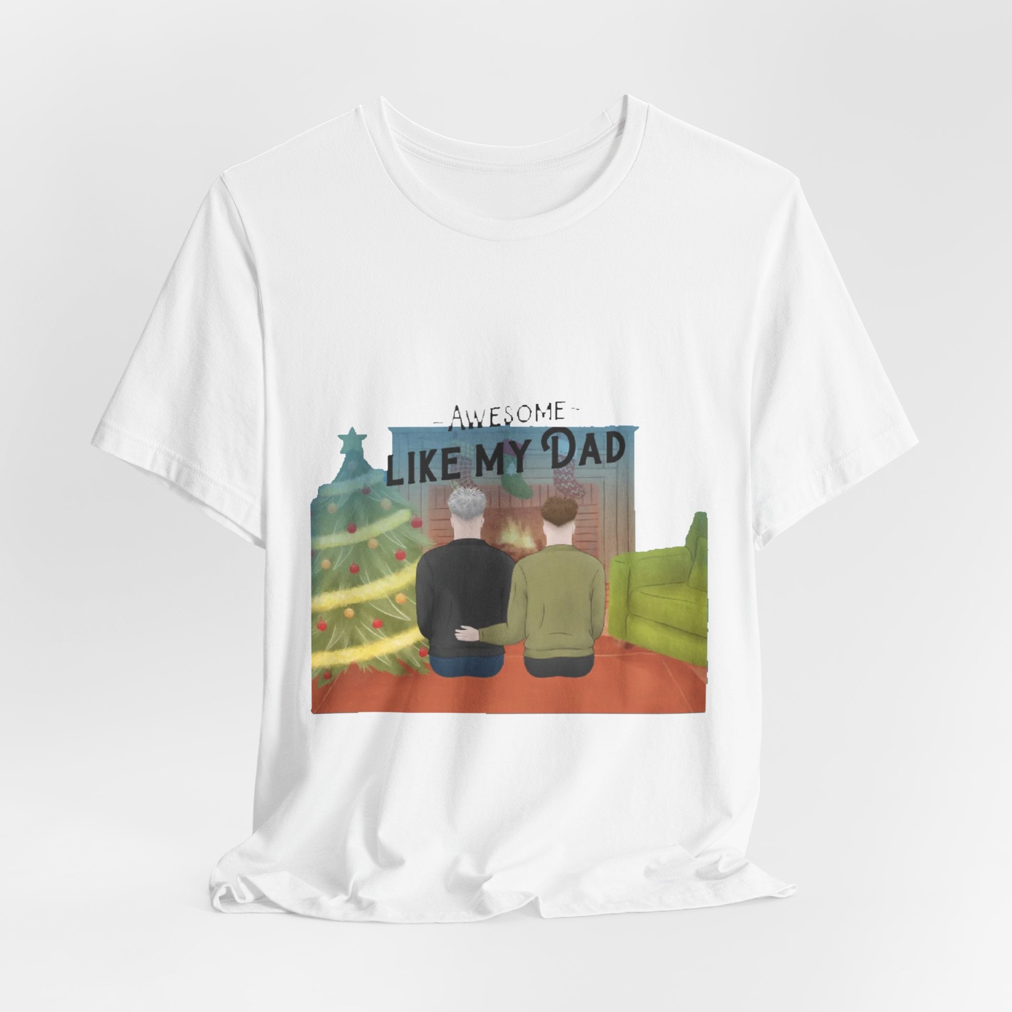 Awesome Like my Dad | Unisex Tri-Blend Crew Tee