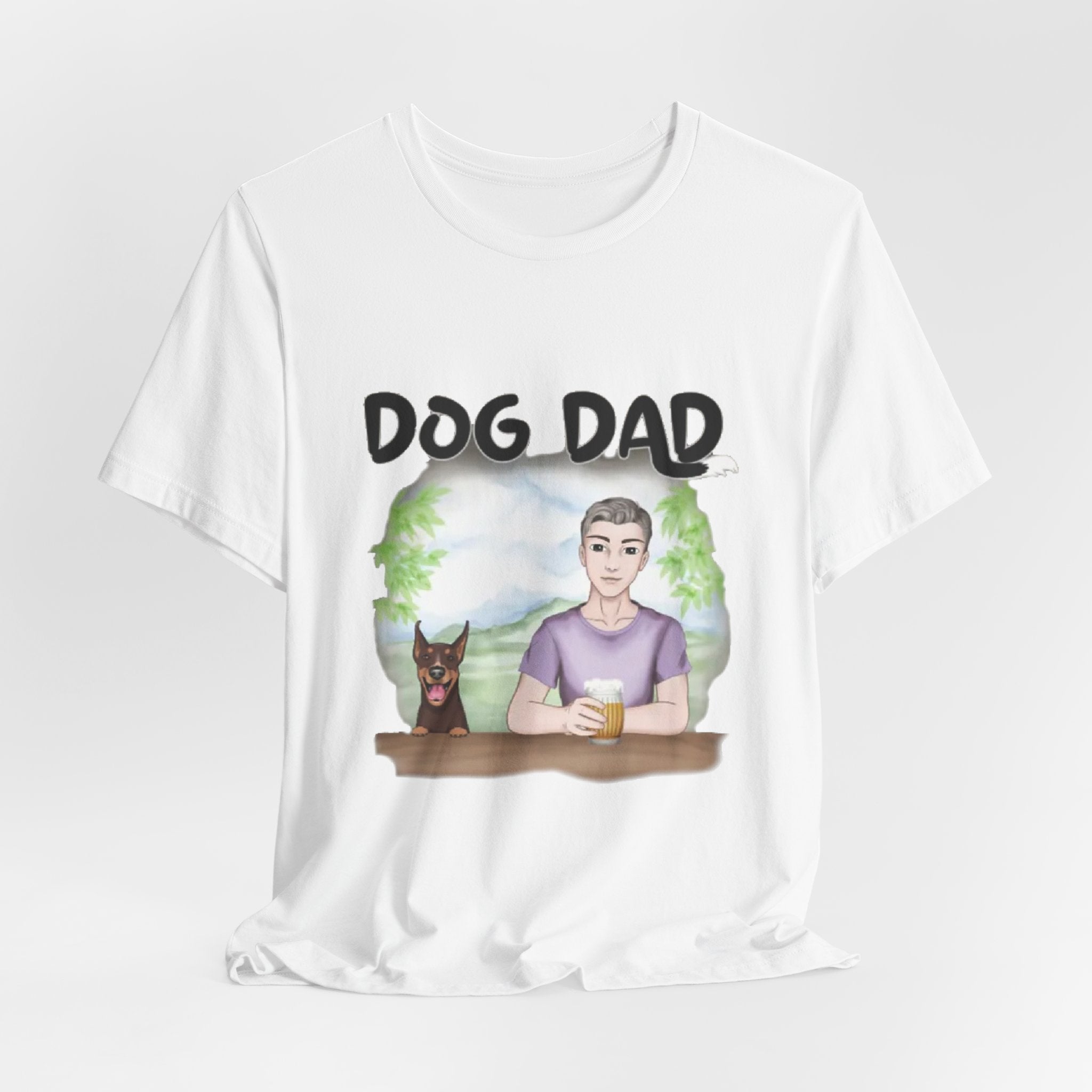 Dog Dad | Unisex Jersey Short Sleeve Tee