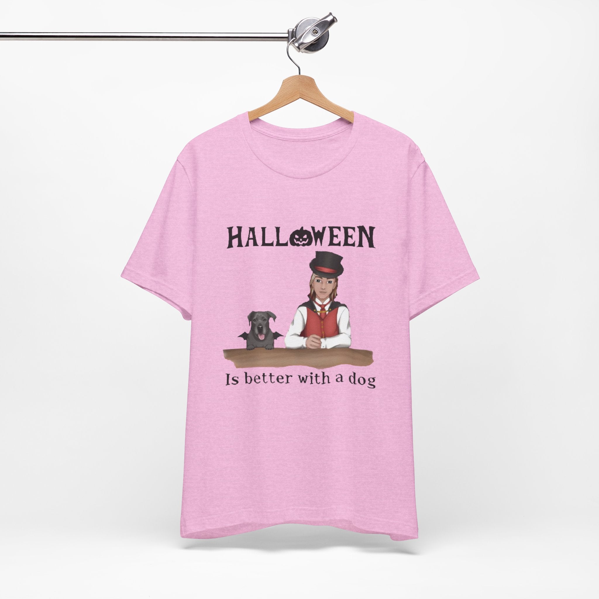Halloween is Better with a Dog | Unisex Jersey Short Sleeve Tee