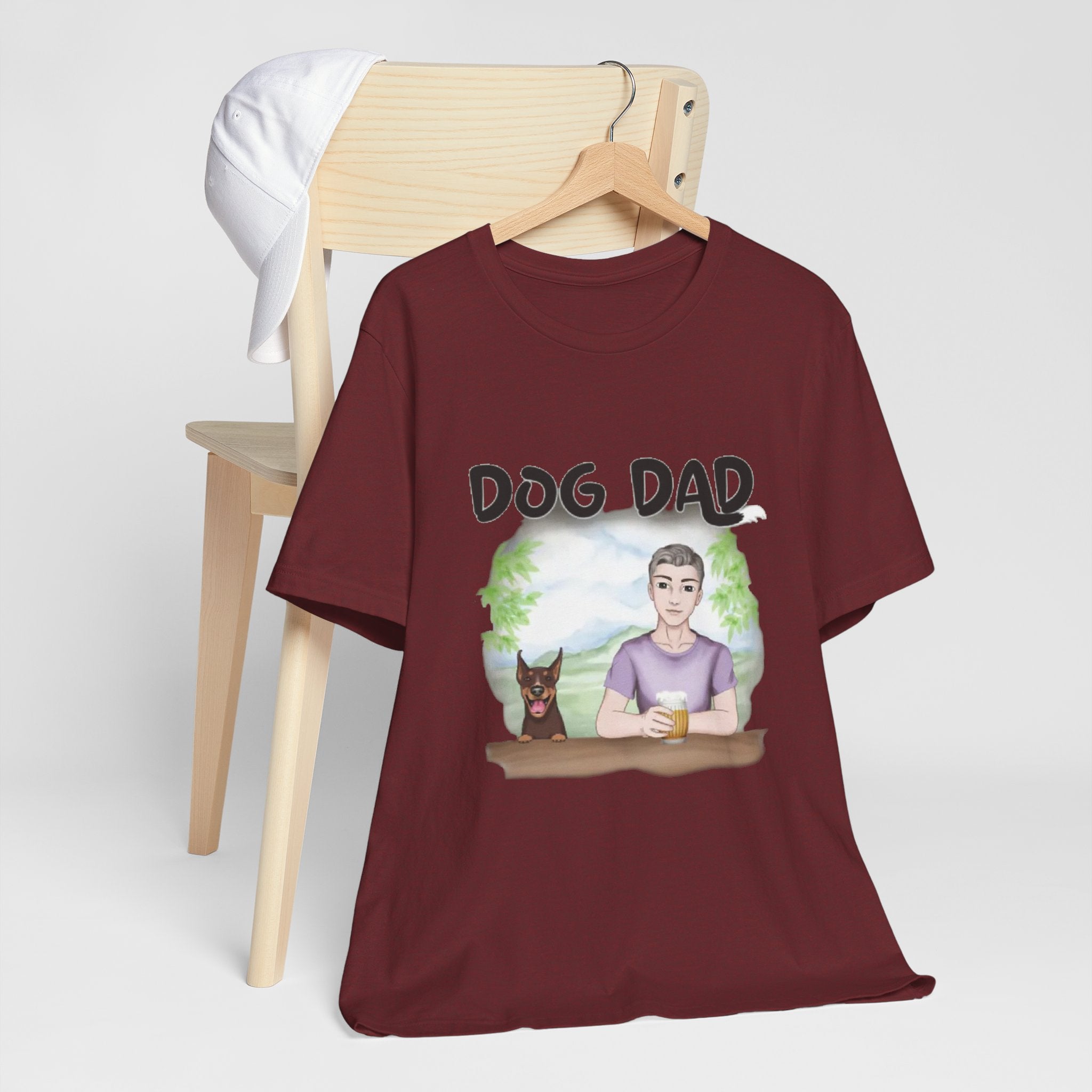 Dog Dad | Unisex Jersey Short Sleeve Tee