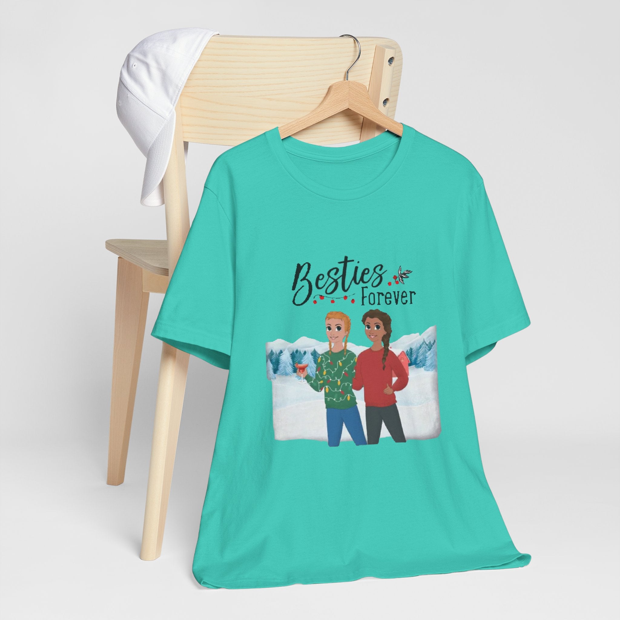 Besties Forever | Unisex Jersey Short Sleeve Tee