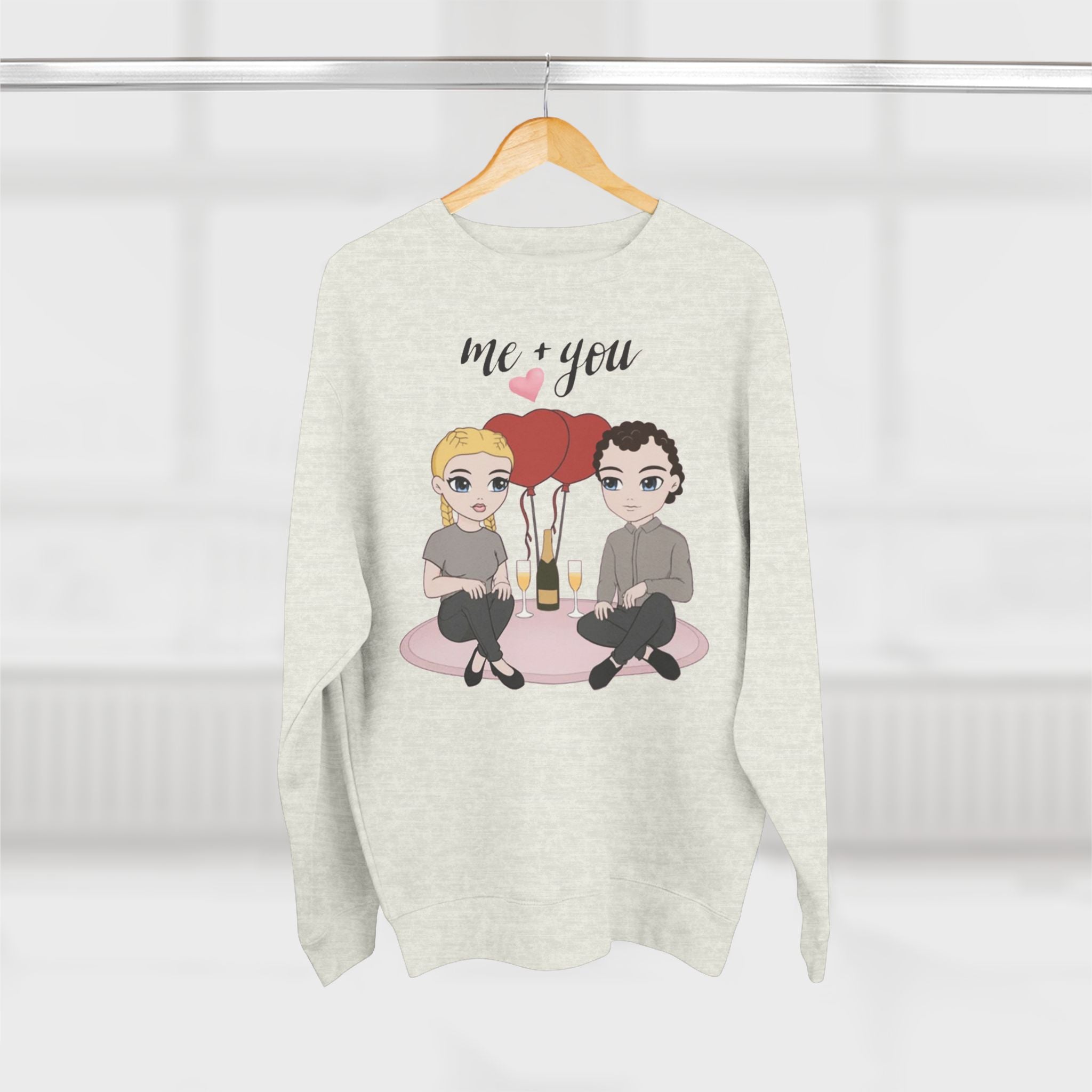 Me and You | Unisex Heavy Blend Crewneck Sweatshirt