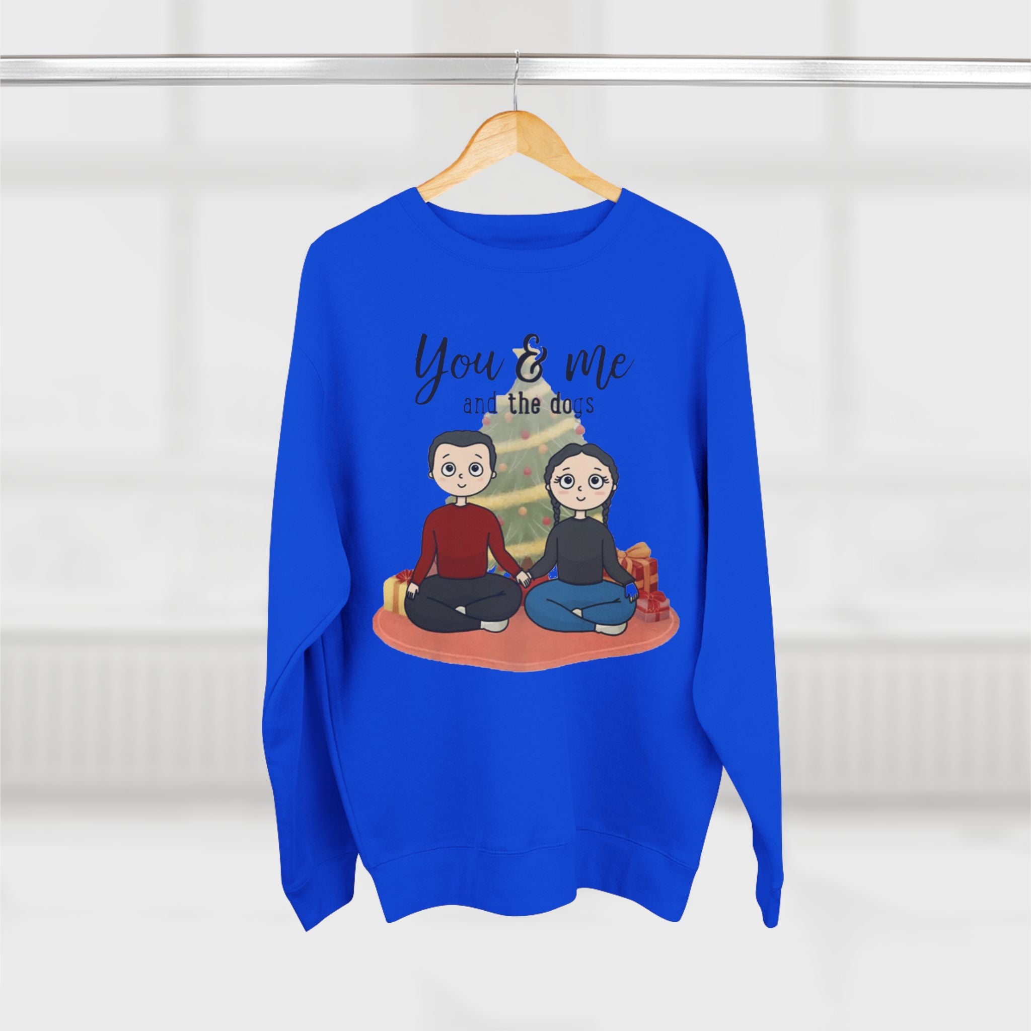 You and Me and the Dogs | Unisex Heavy Blend Crewneck Sweatshirt