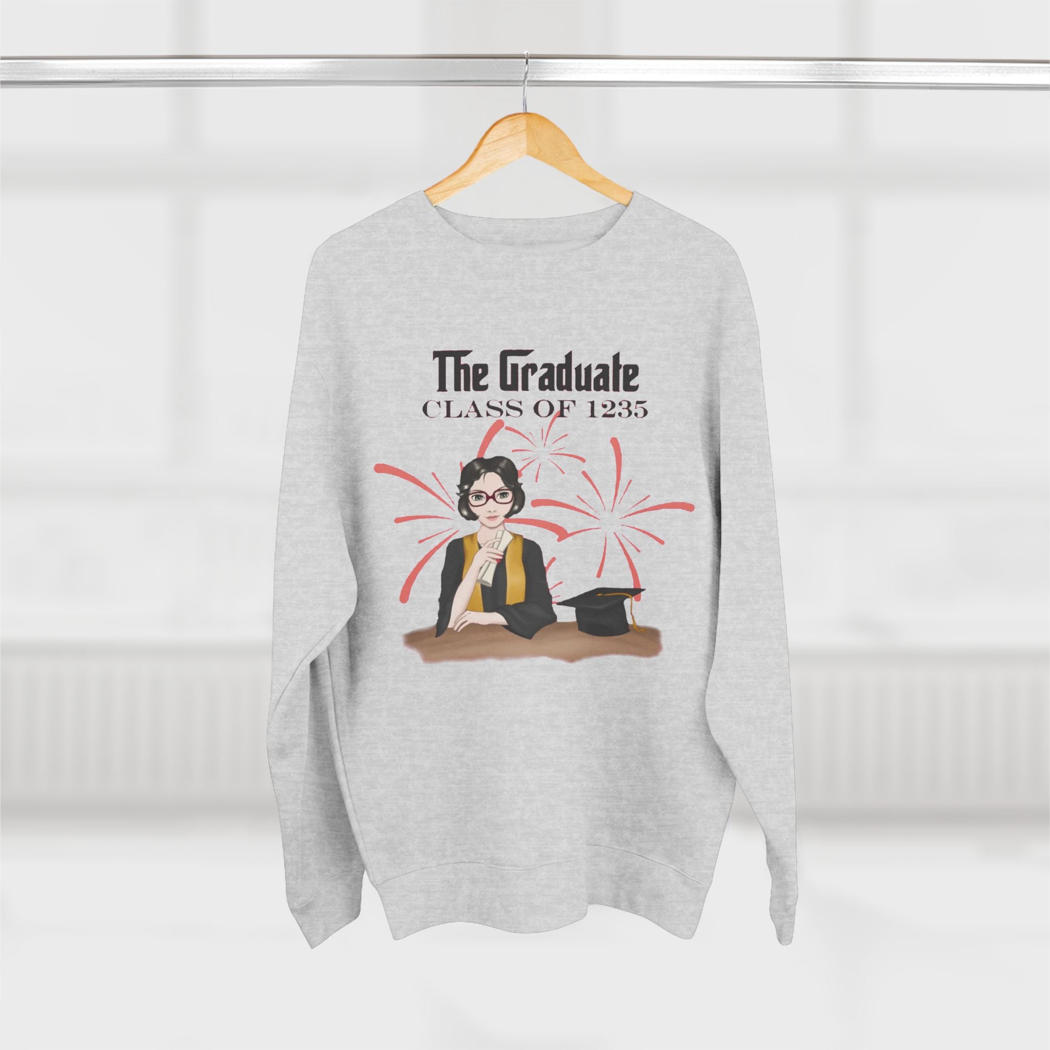 The Graduate Class of 1235 | Women's Midweight Cotton Tee