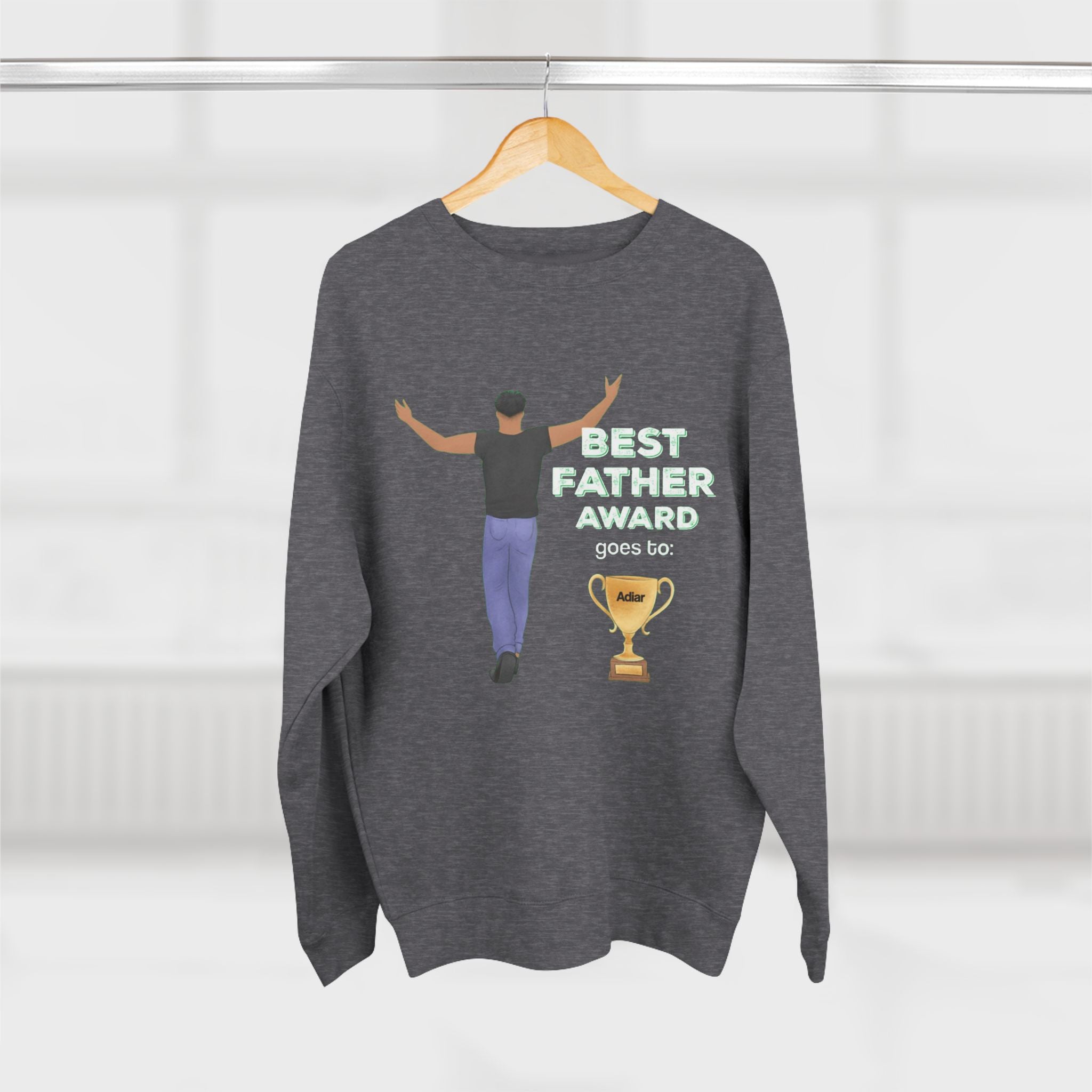 Best Father Award | Women's Midweight Cotton Tee