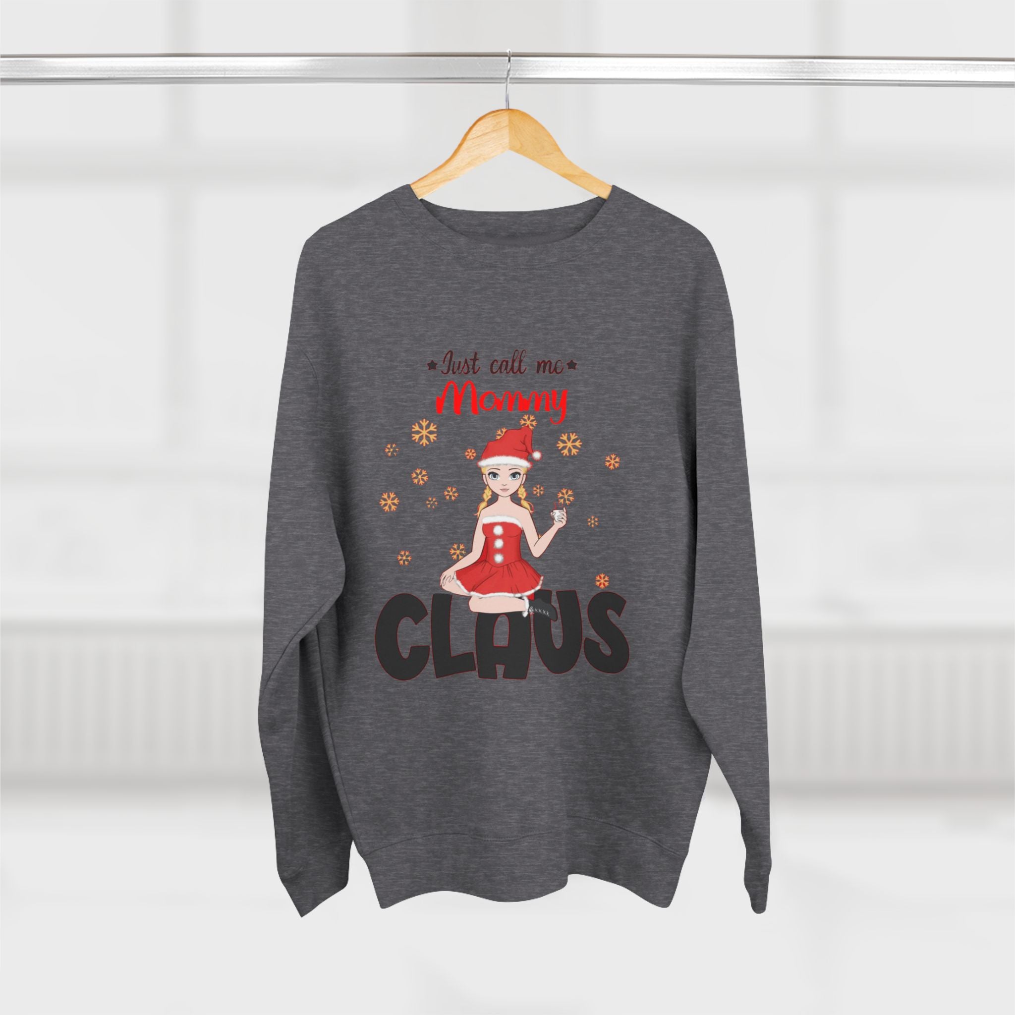 Just call me Mommy Claus | Women's Midweight Cotton Tee