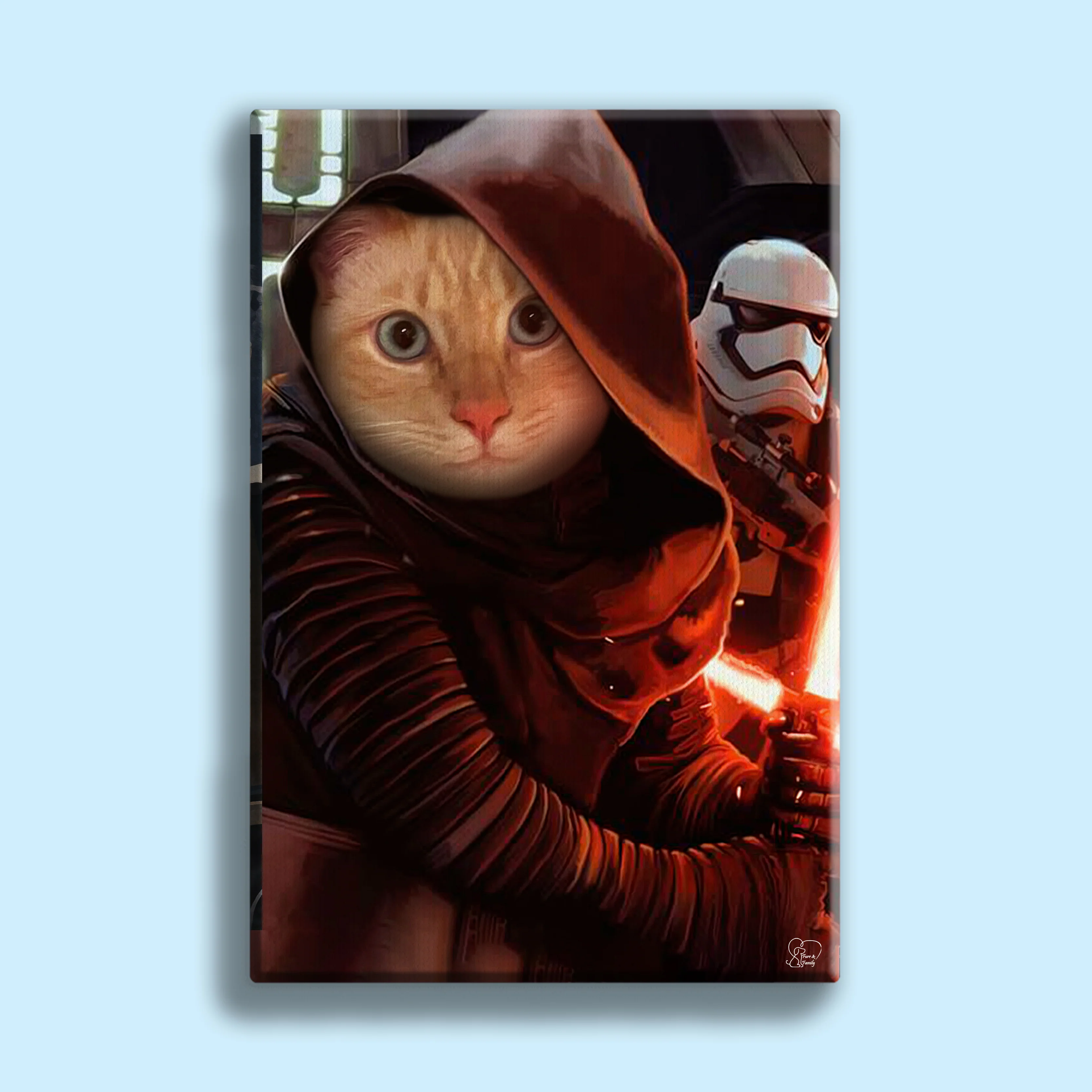 Kelo Ren Star Wars - Custom Pet Portrait