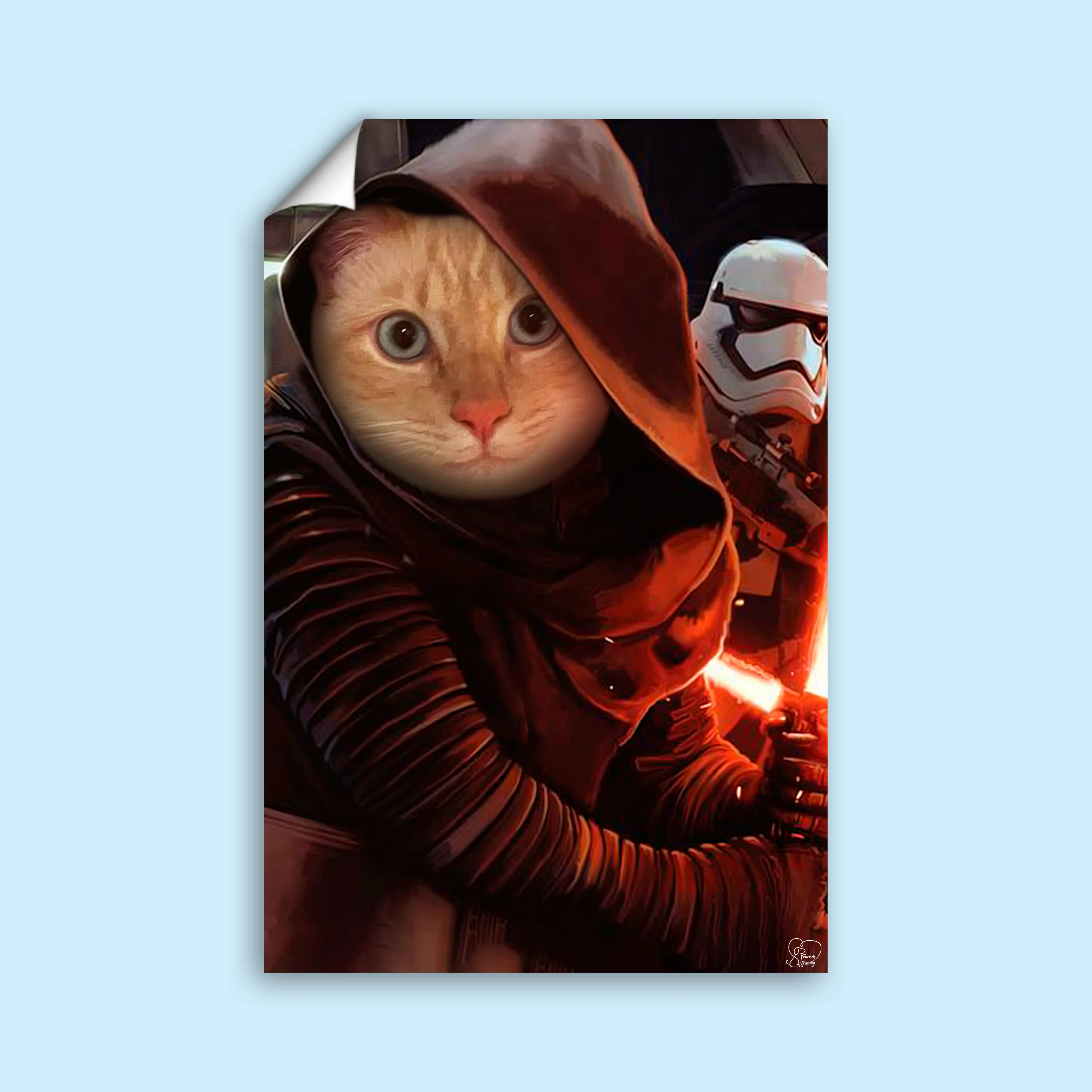 Kelo Ren Star Wars - Custom Pet Portrait