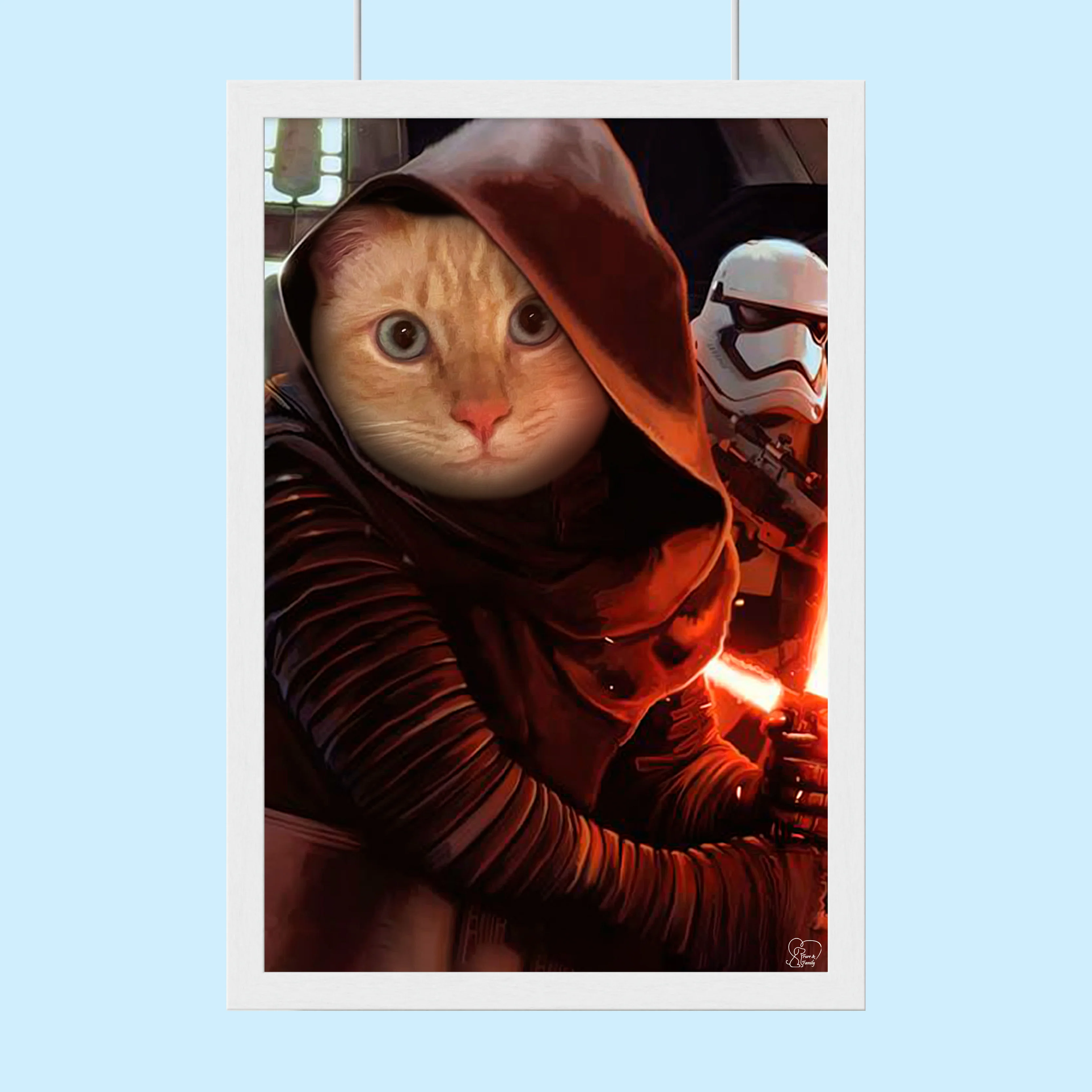 Kelo Ren Star Wars - Custom Pet Portrait