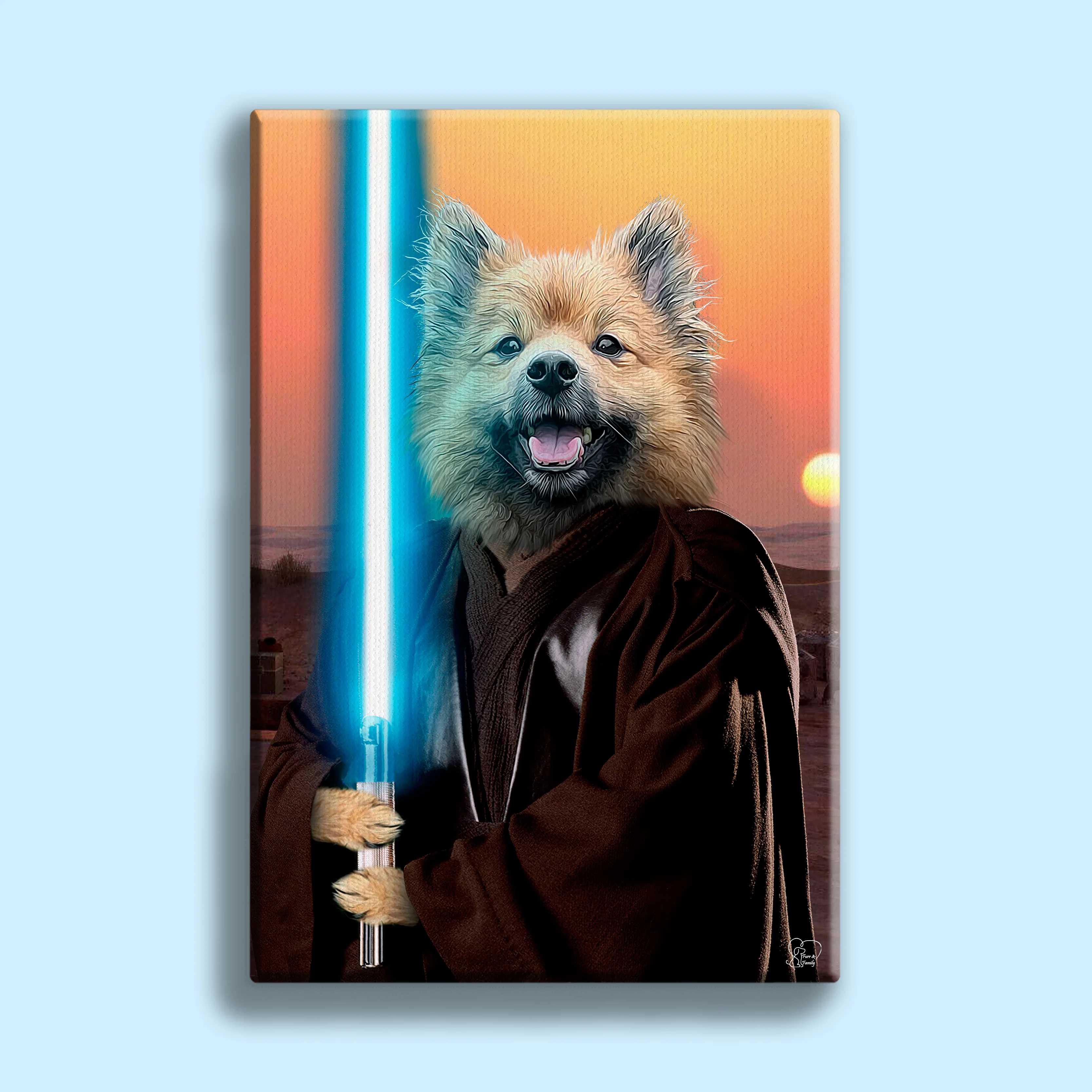 Kenobi Star Wars - Custom Pet Portrait