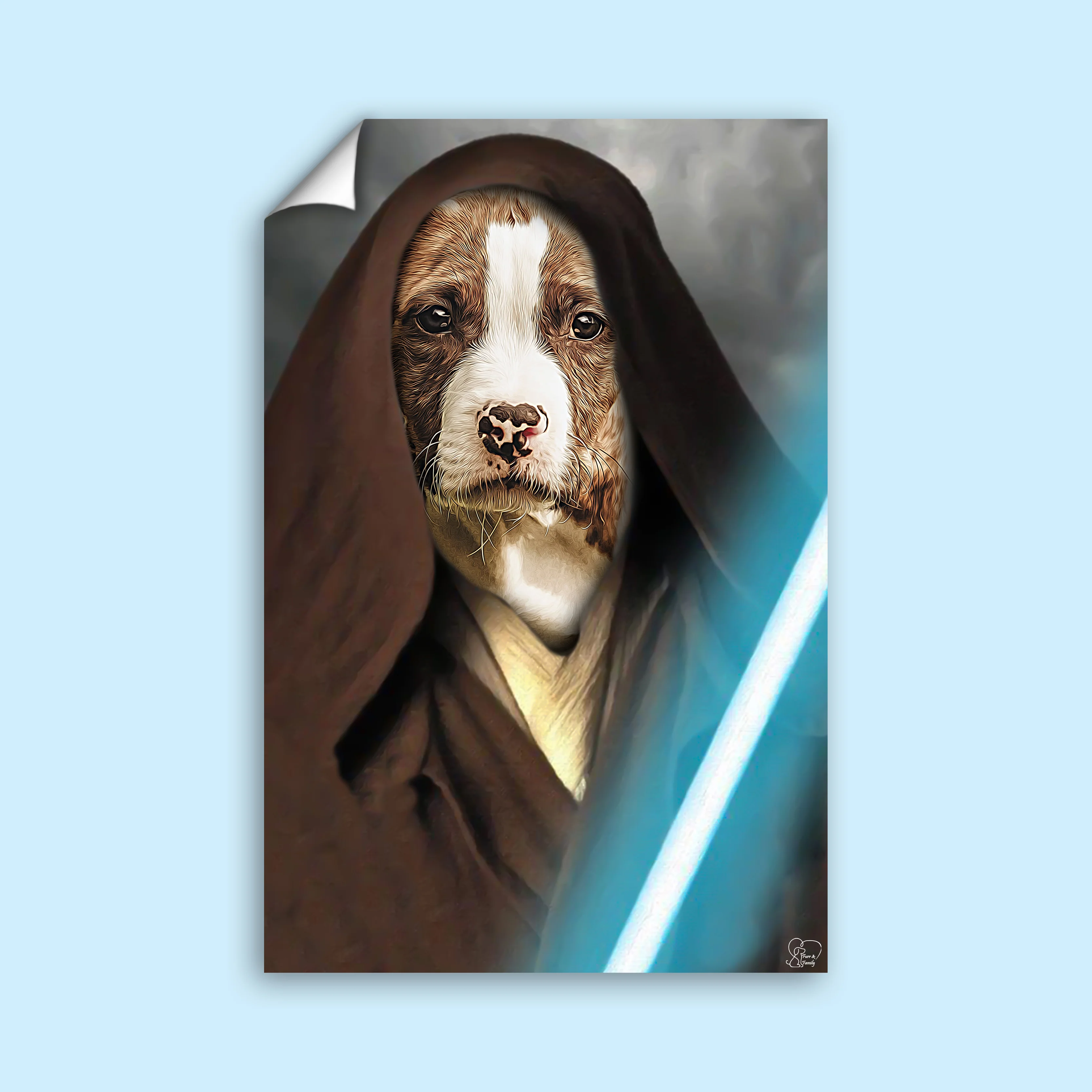 Kenobi Star Wars - Custom Pet Portrait