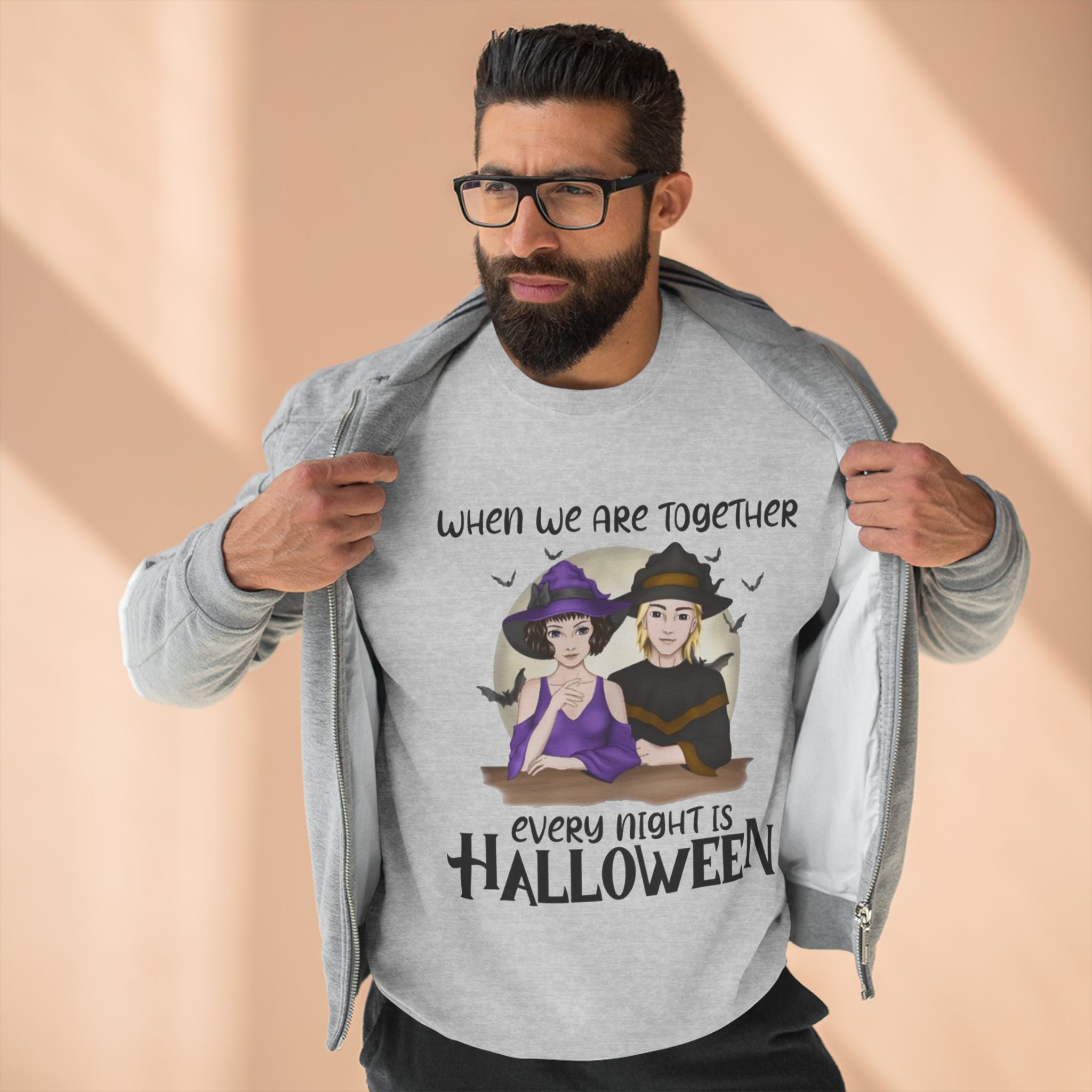 When we are together every night is helloween | Unisex Ultra Cotton Long Sleeve Tee