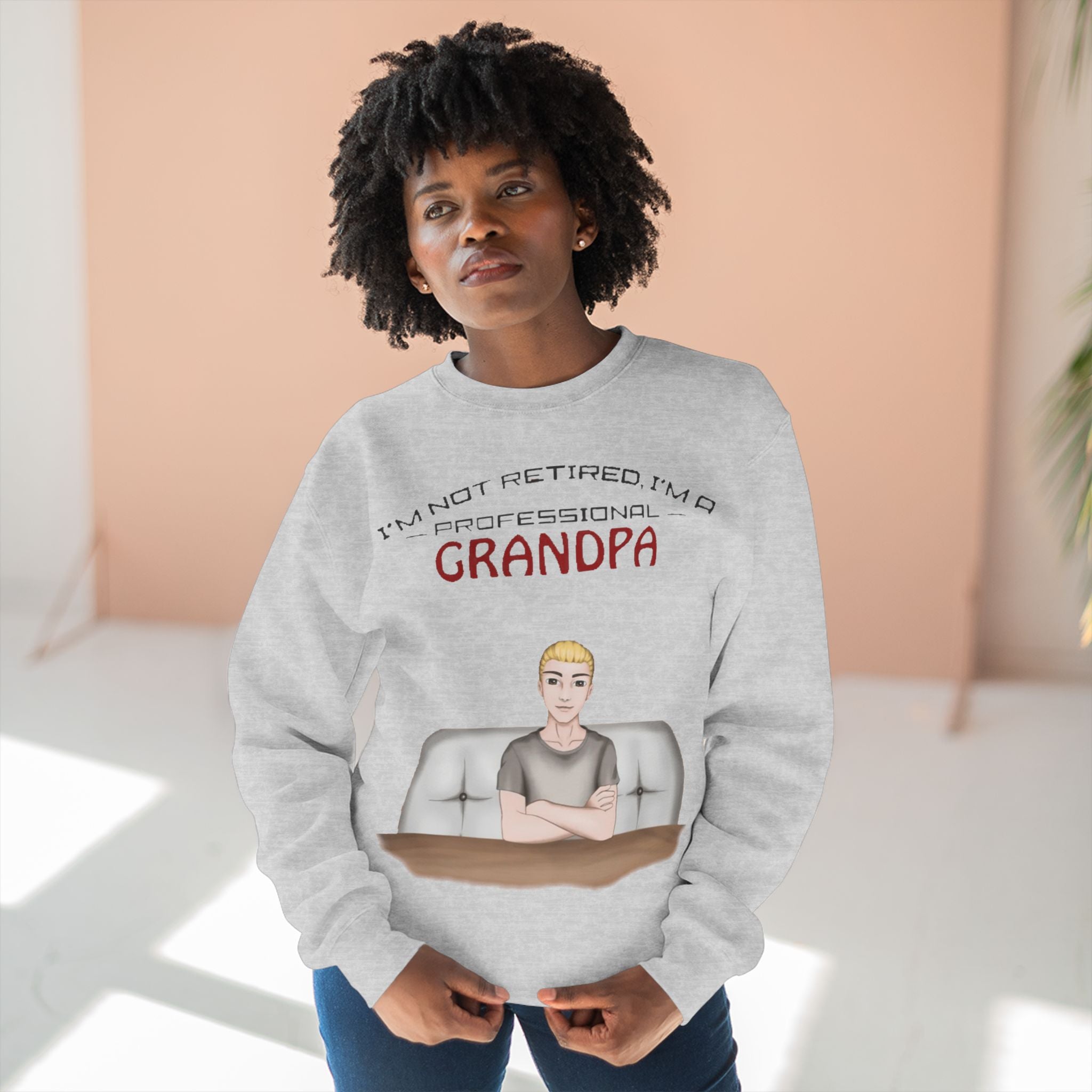 Professional Grandpa | Women's Midweight Cotton Tee