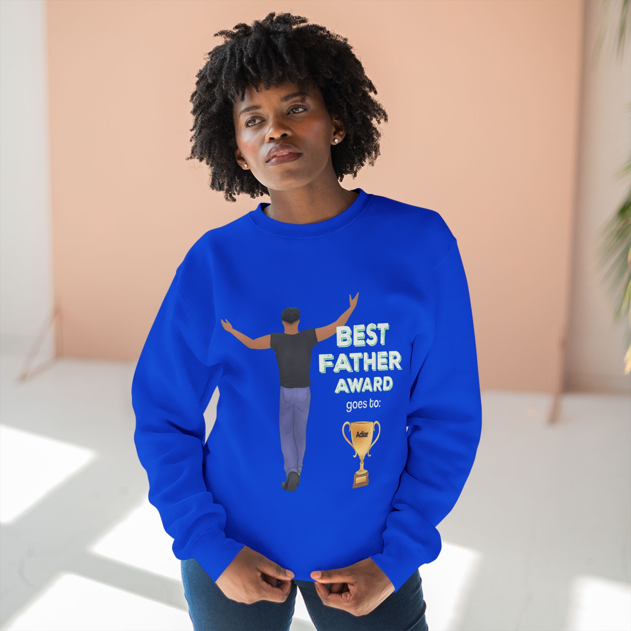 Best Father Award | Women's Midweight Cotton Tee