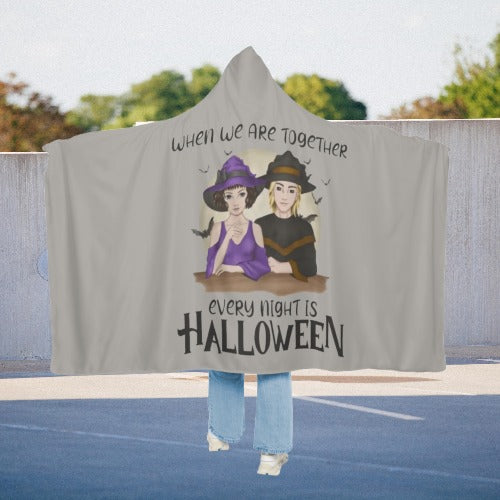 When we are together every night is Halloween | Snuggle Blanket