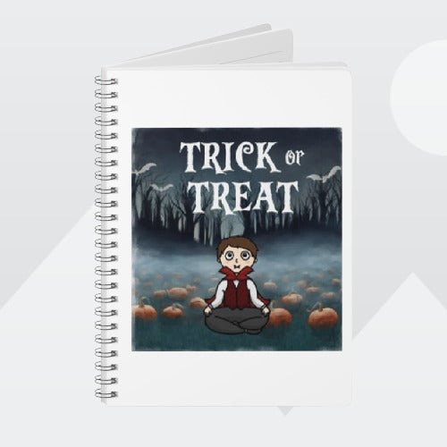 Trick or Treat | Wiro Bound Softcover Notebook