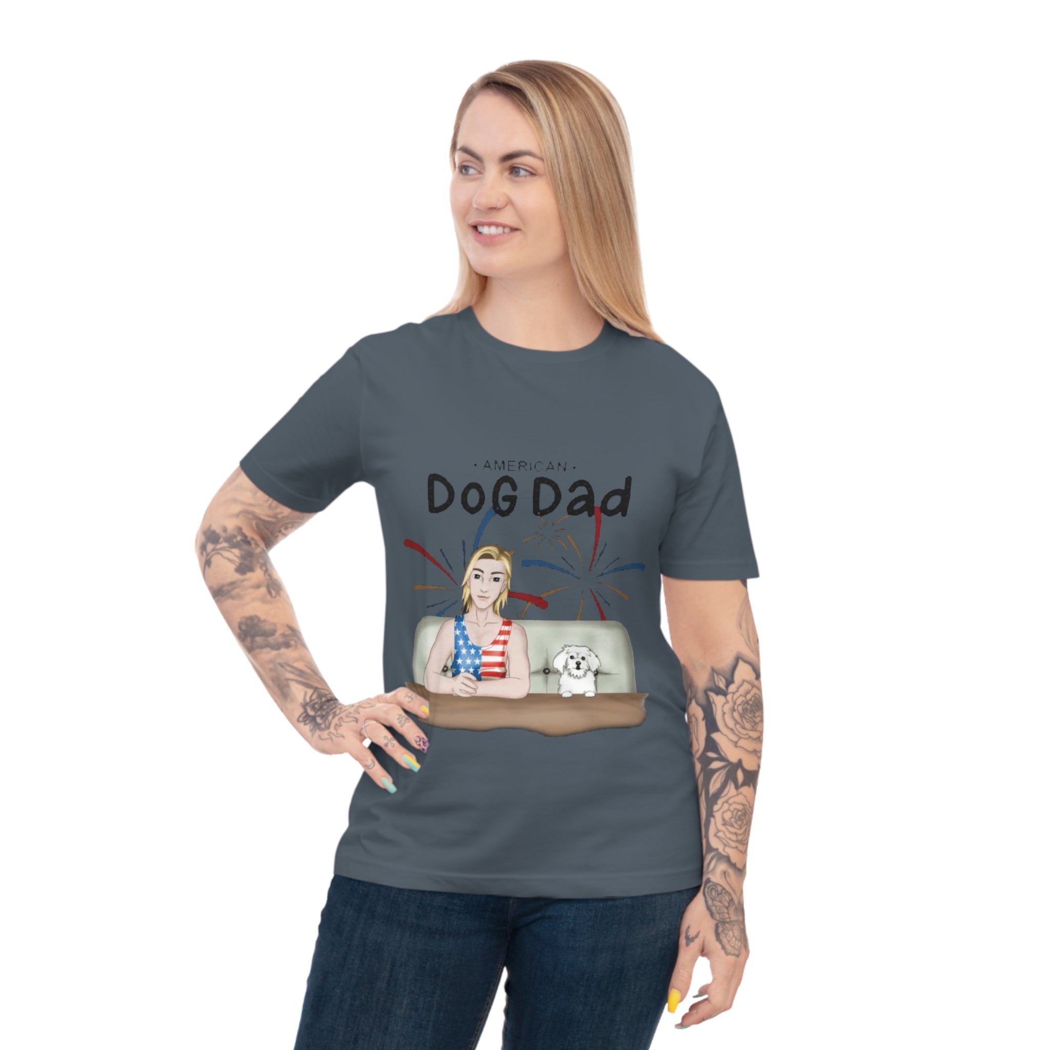 Dog Dad | Unisex Classic Long Sleeve T-Shirt