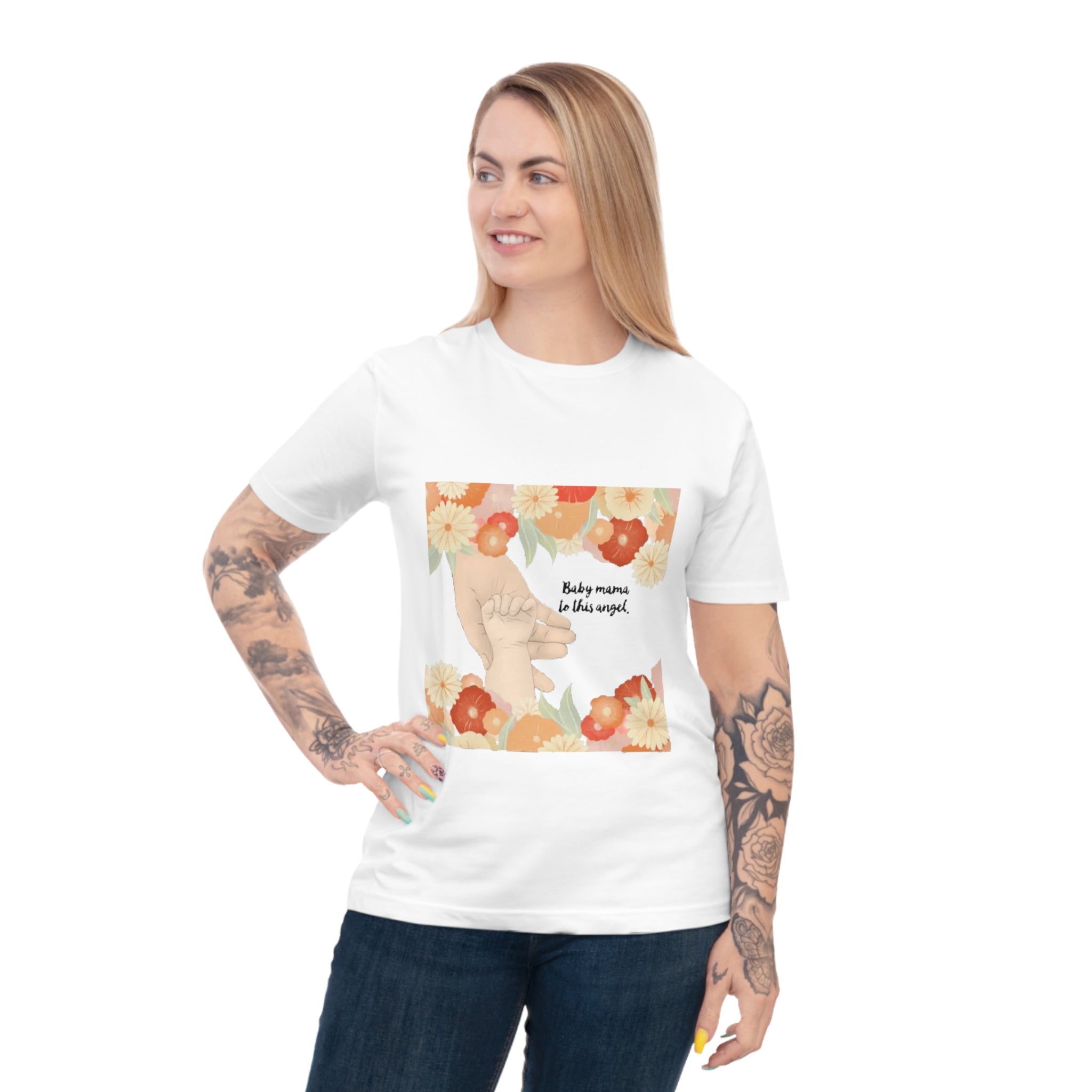 Mom and Son Hand | Unisex Heavy Cotton Tee