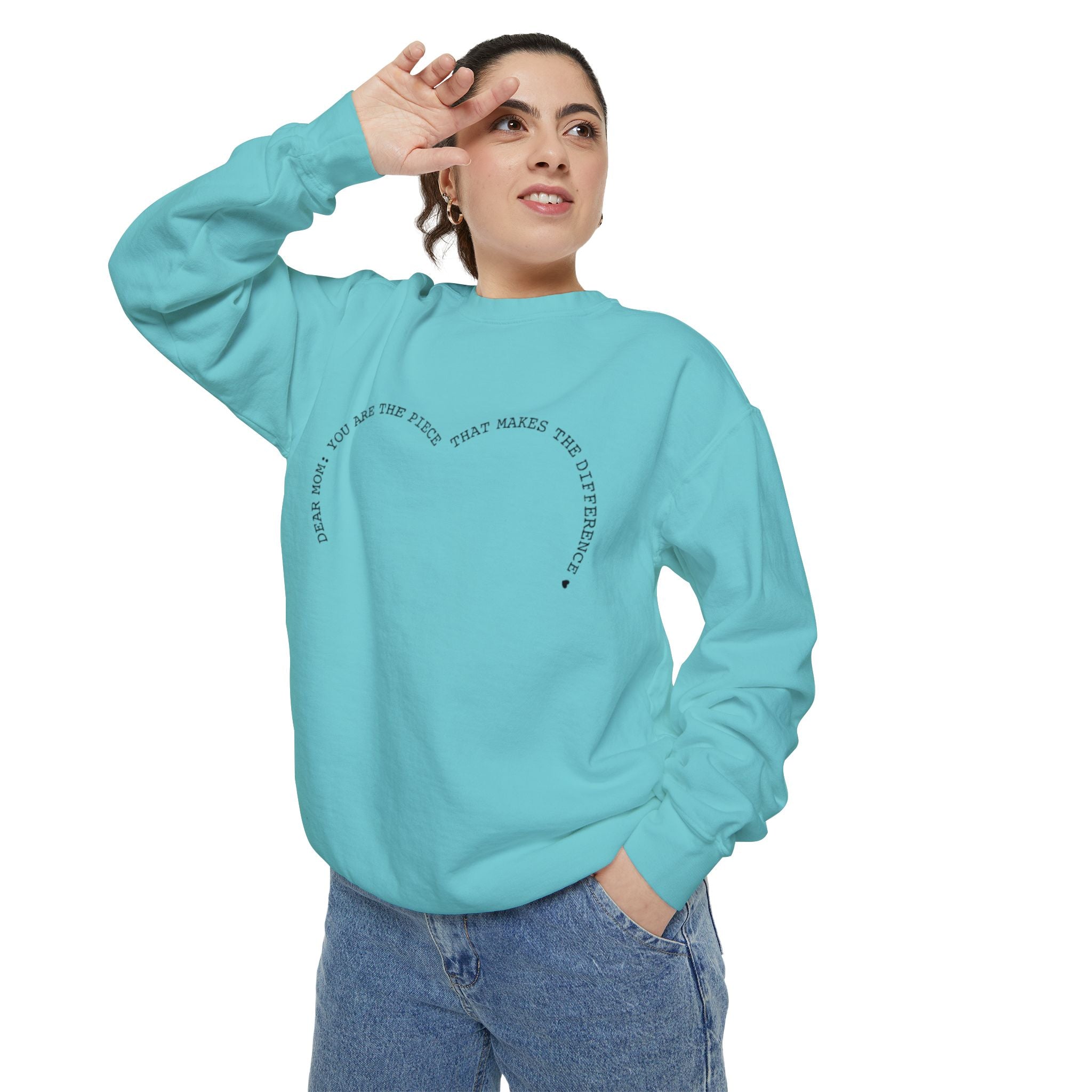 Dream Piece | Unisex Garment-Dyed Sweatshirt