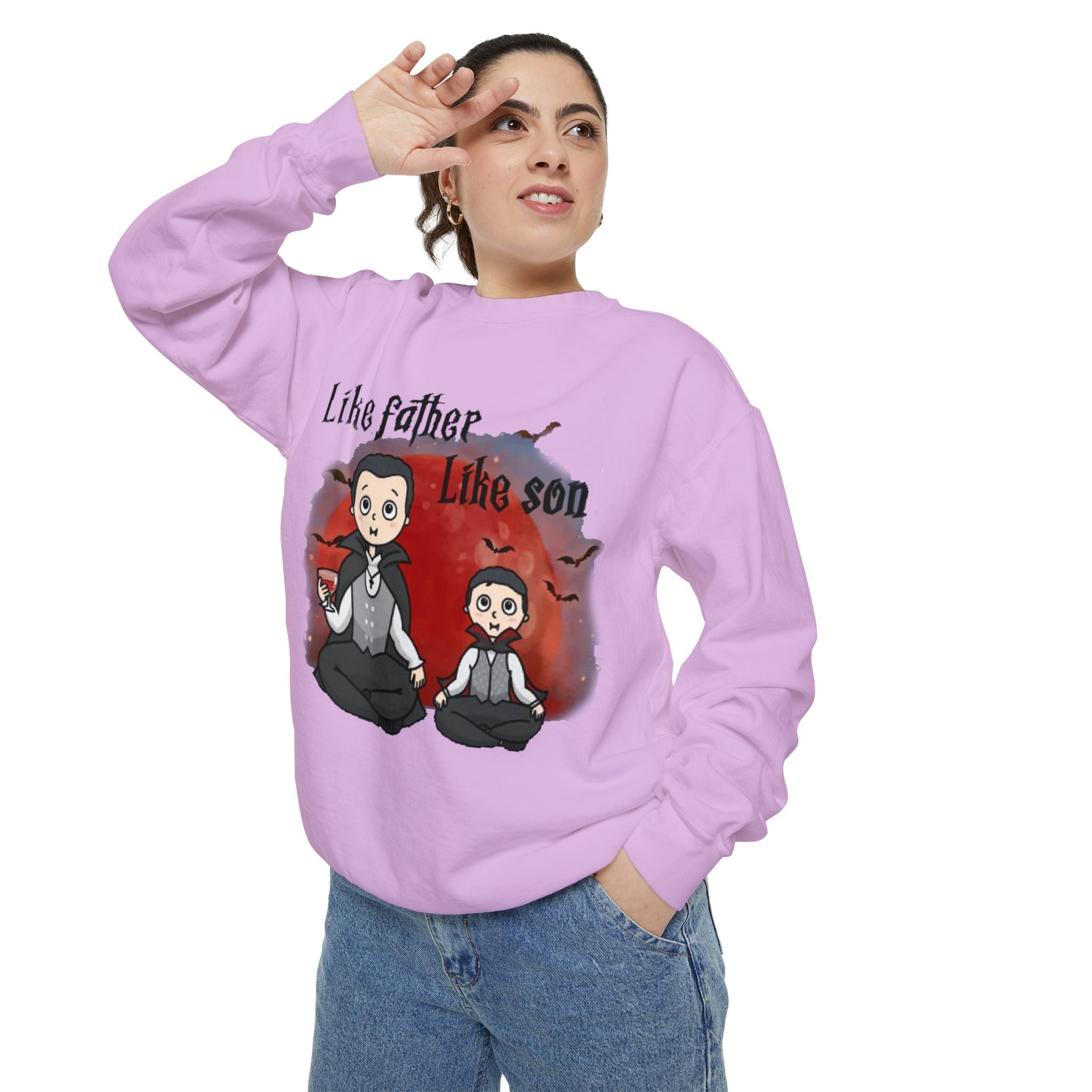 Like Father Like Son | Unisex Garment-Dyed Sweatshirt