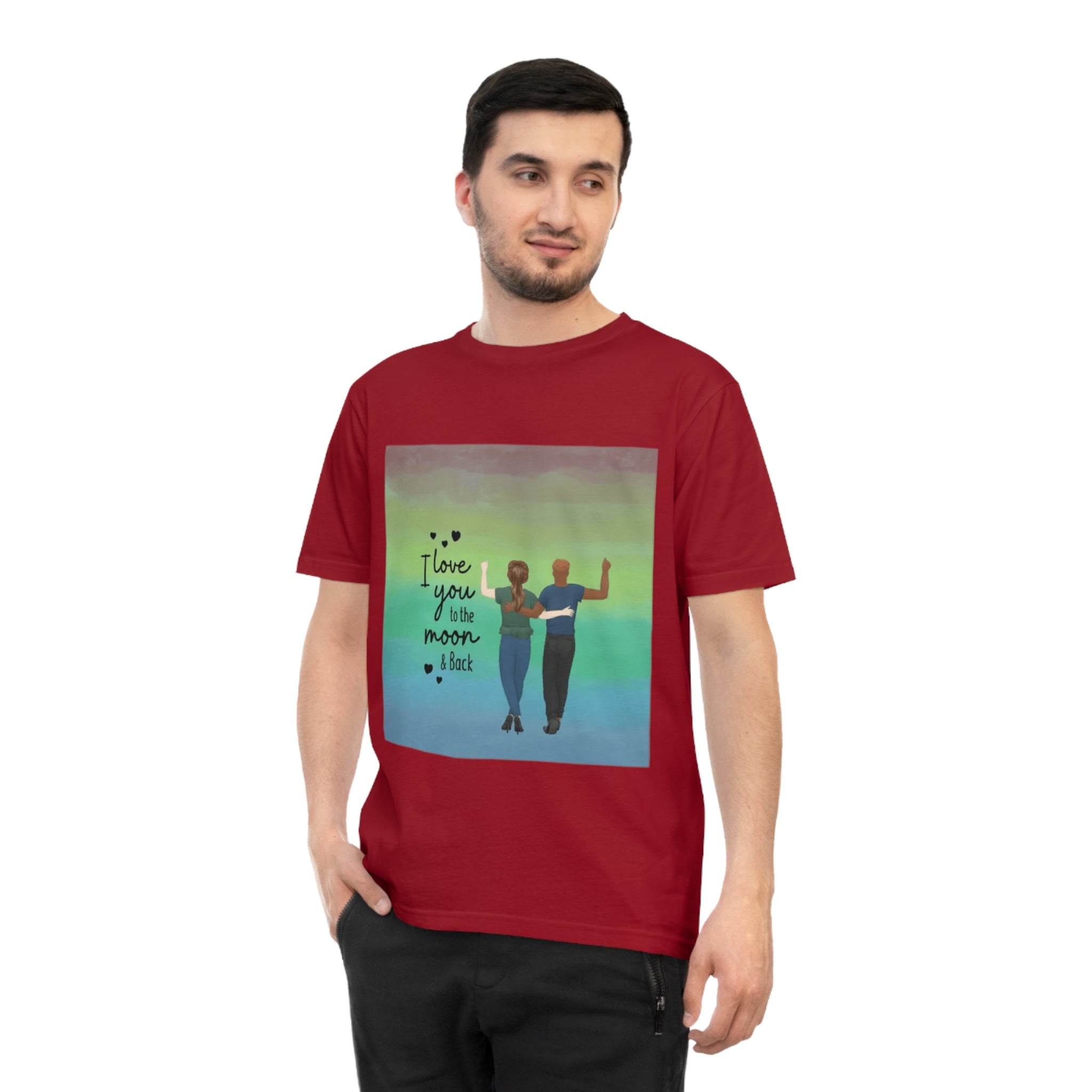 I Love you to the Moon | Unisex Jersey Short Sleeve Tee