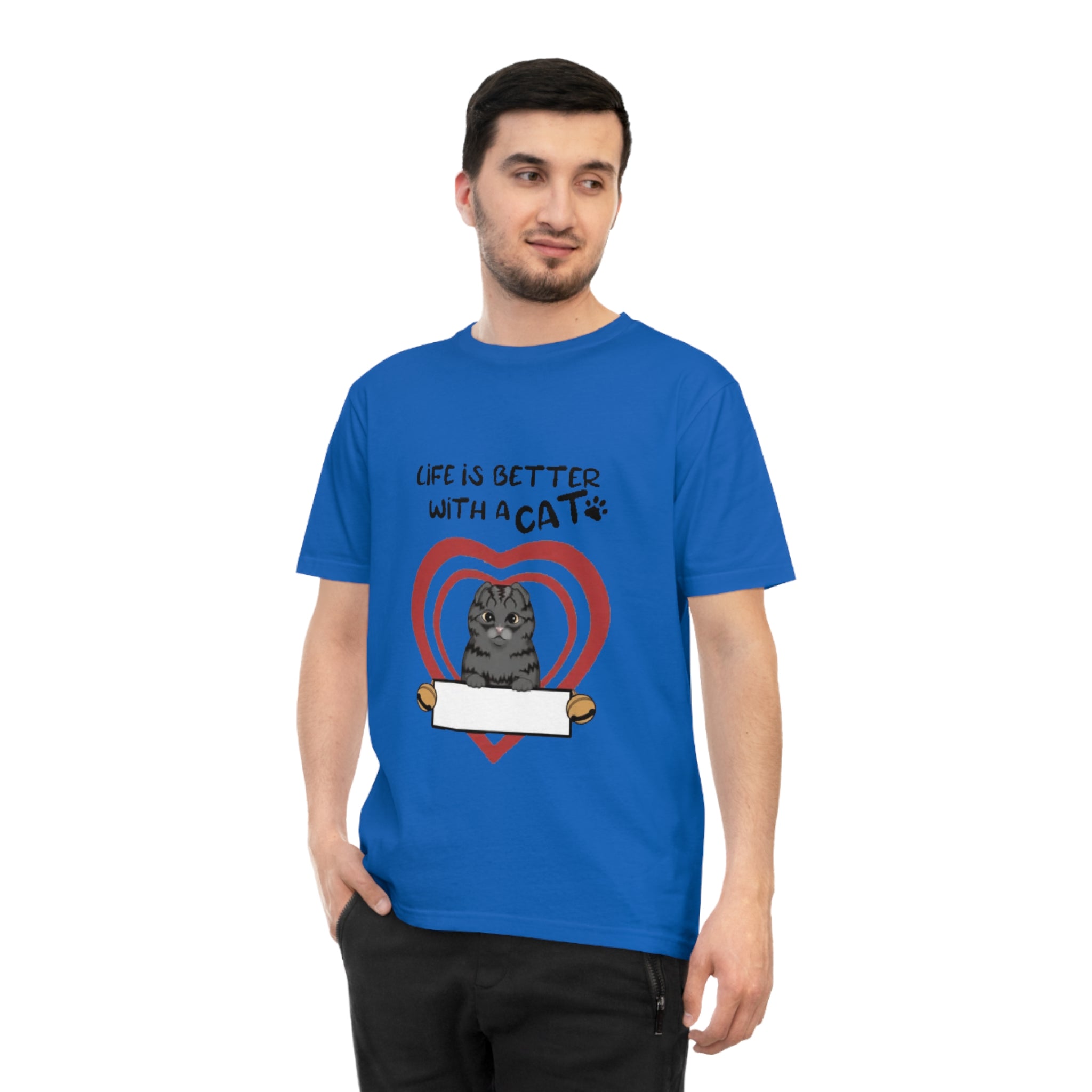 Life is Better with a Cat | Unisex Heavy Cotton Tee