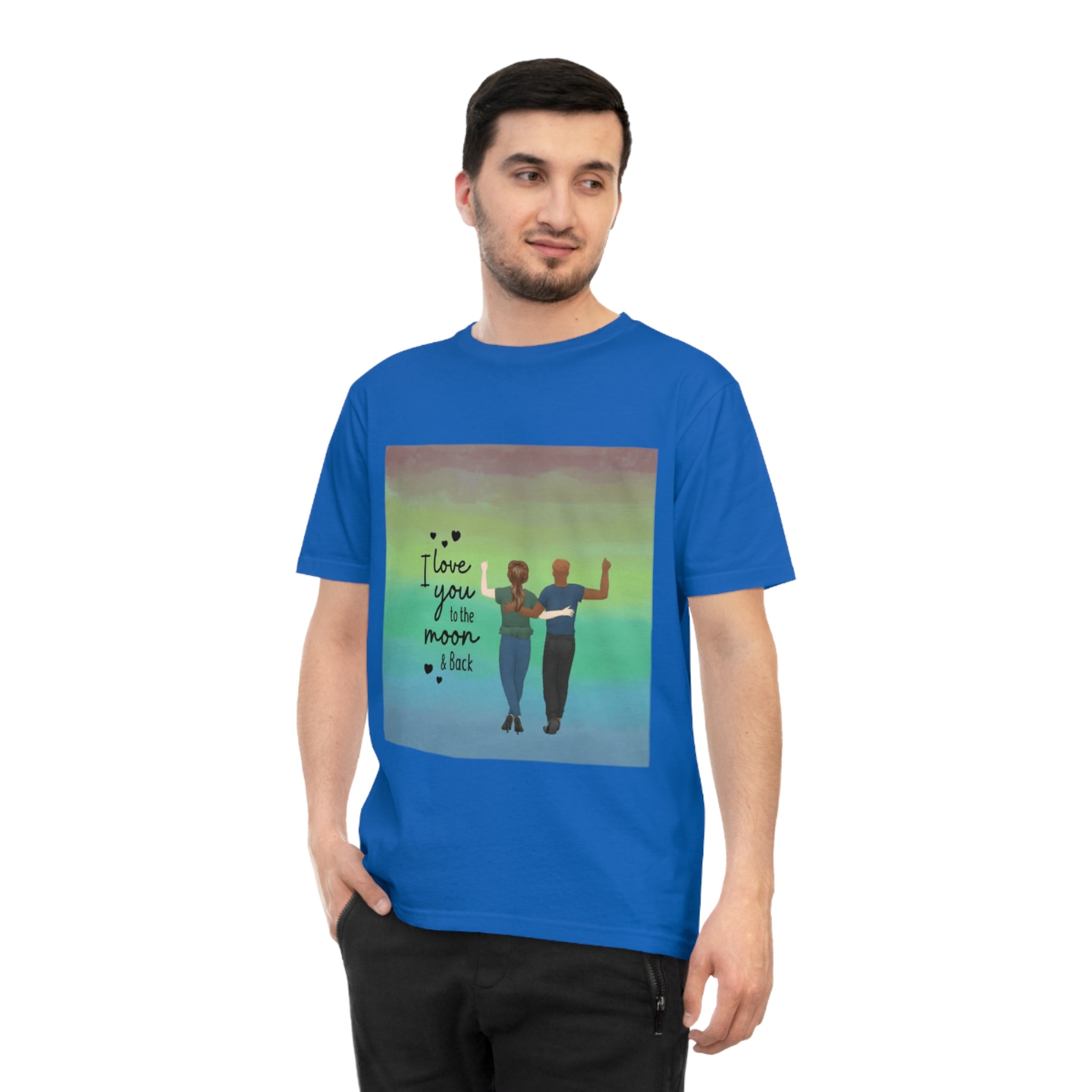 I Love you to the Moon | Unisex Jersey Short Sleeve Tee