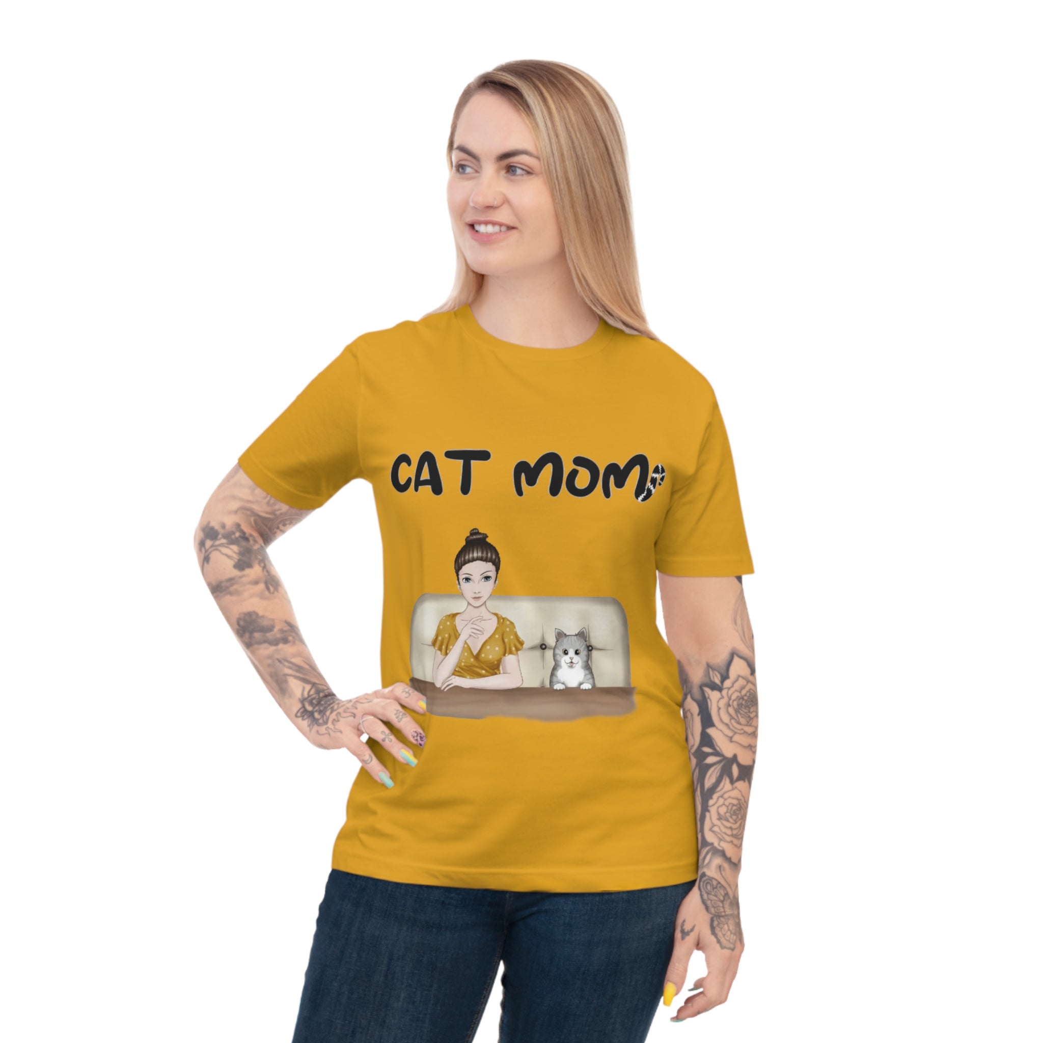 Mom that Love Cat so much | Unisex Classic Jersey T-shirt