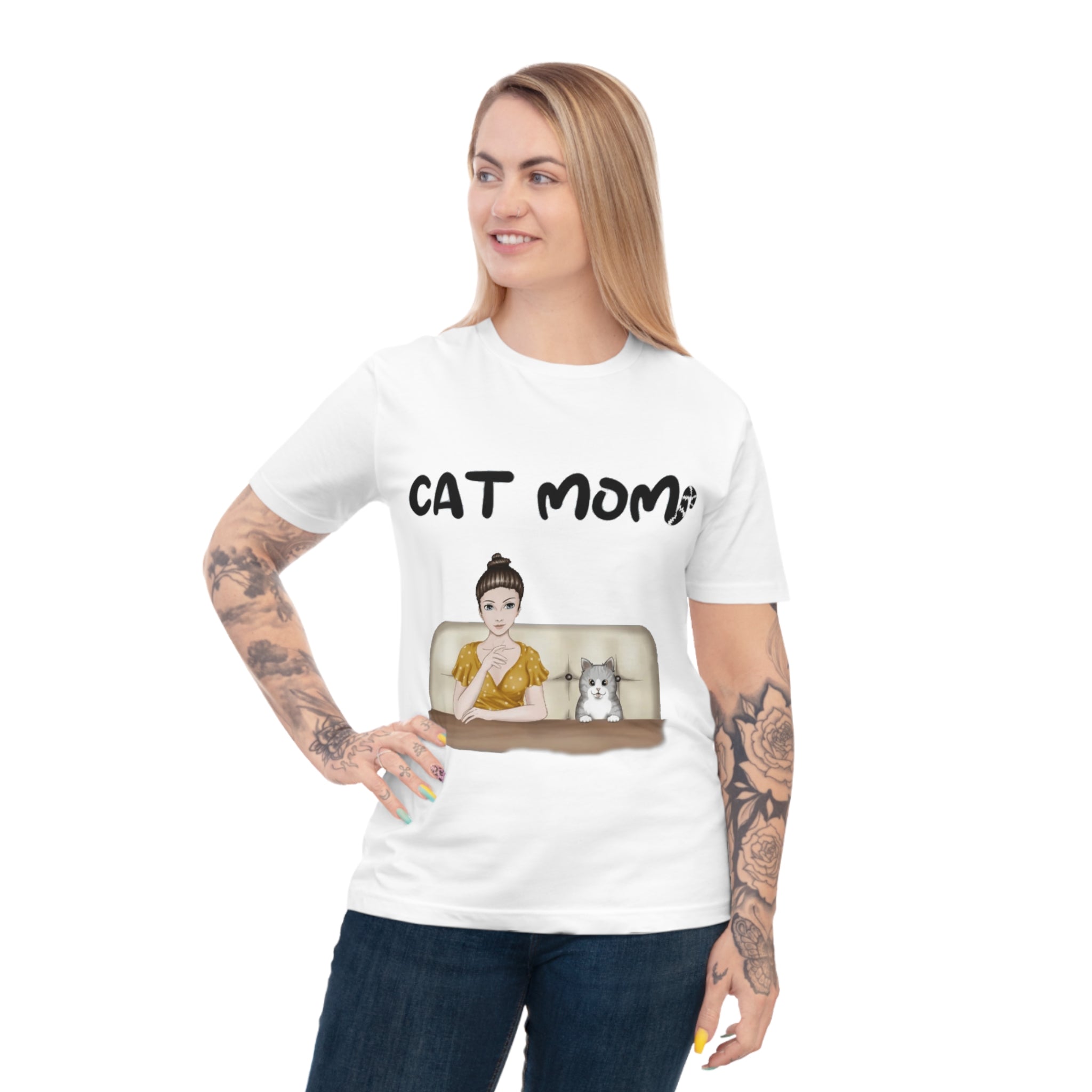 Mom that Love Cat so much | Unisex Classic Jersey T-shirt