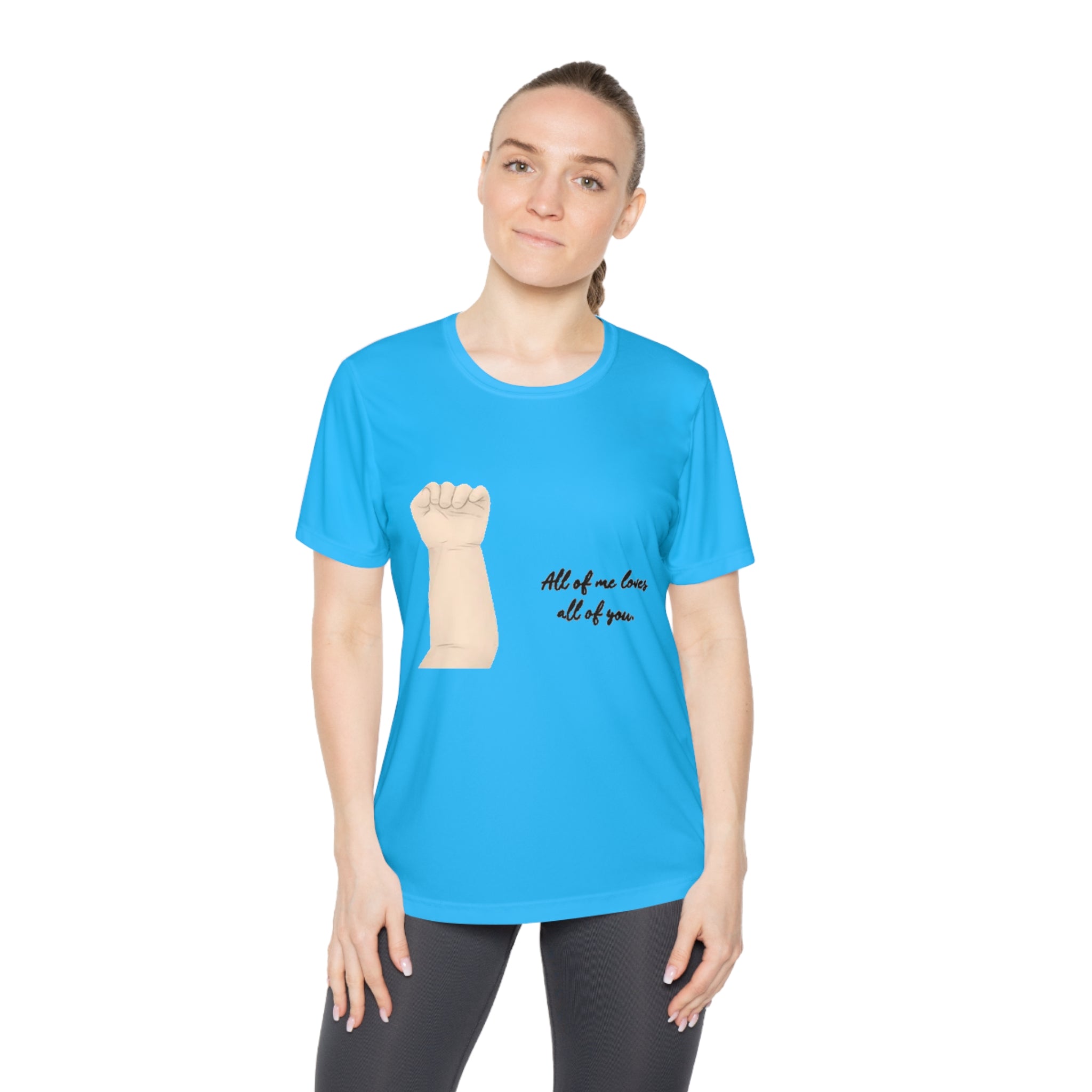 All of me loves All of you | Ladies Competitor Tee