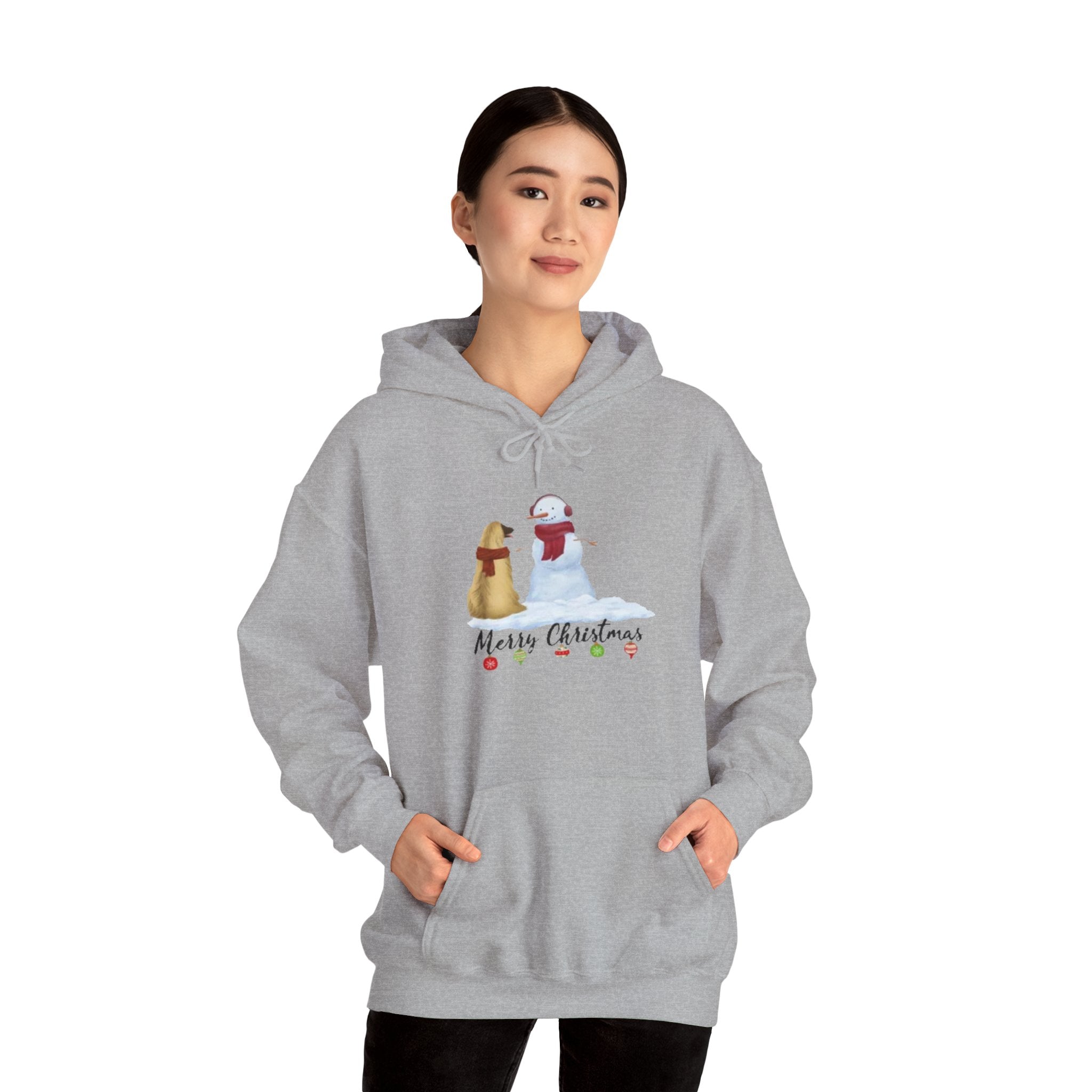 Merry Christmas | Unisex Dry Blend Hooded Sweatshirt