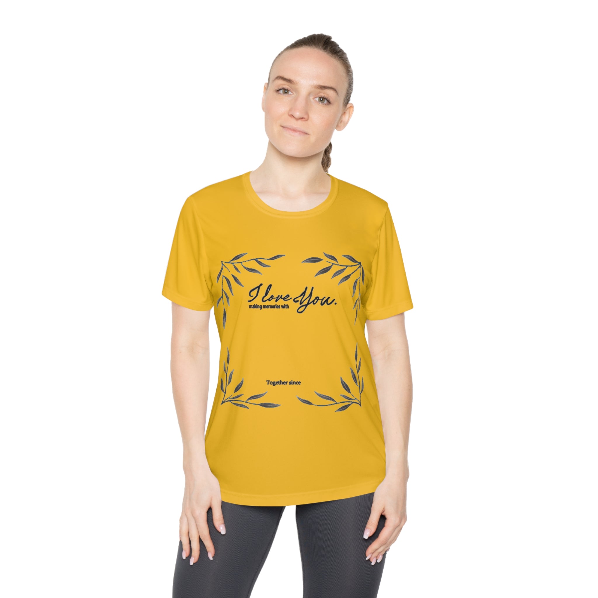 I love you making memories with | Ladies Competitor Tee