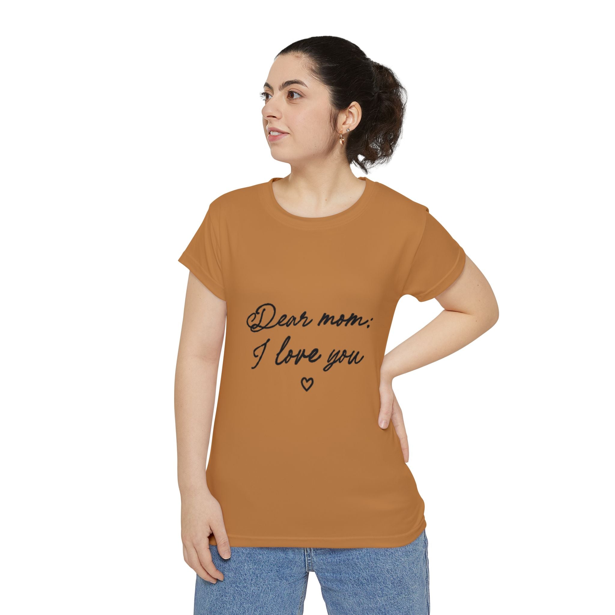 Dear mom i love you | Women's Short Sleeve Shirt