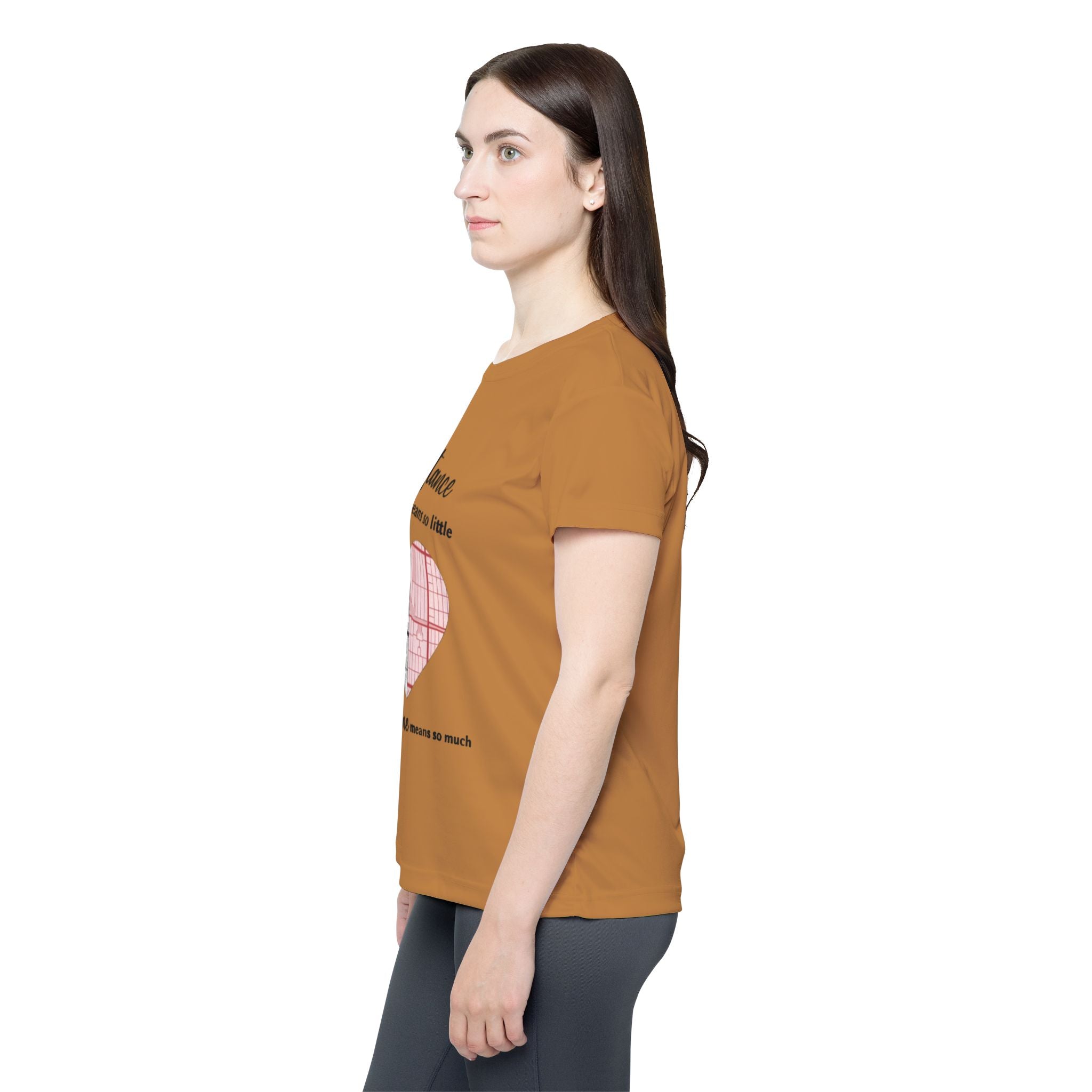 Distance means so little when someone means so much | Women's Sports Jersey