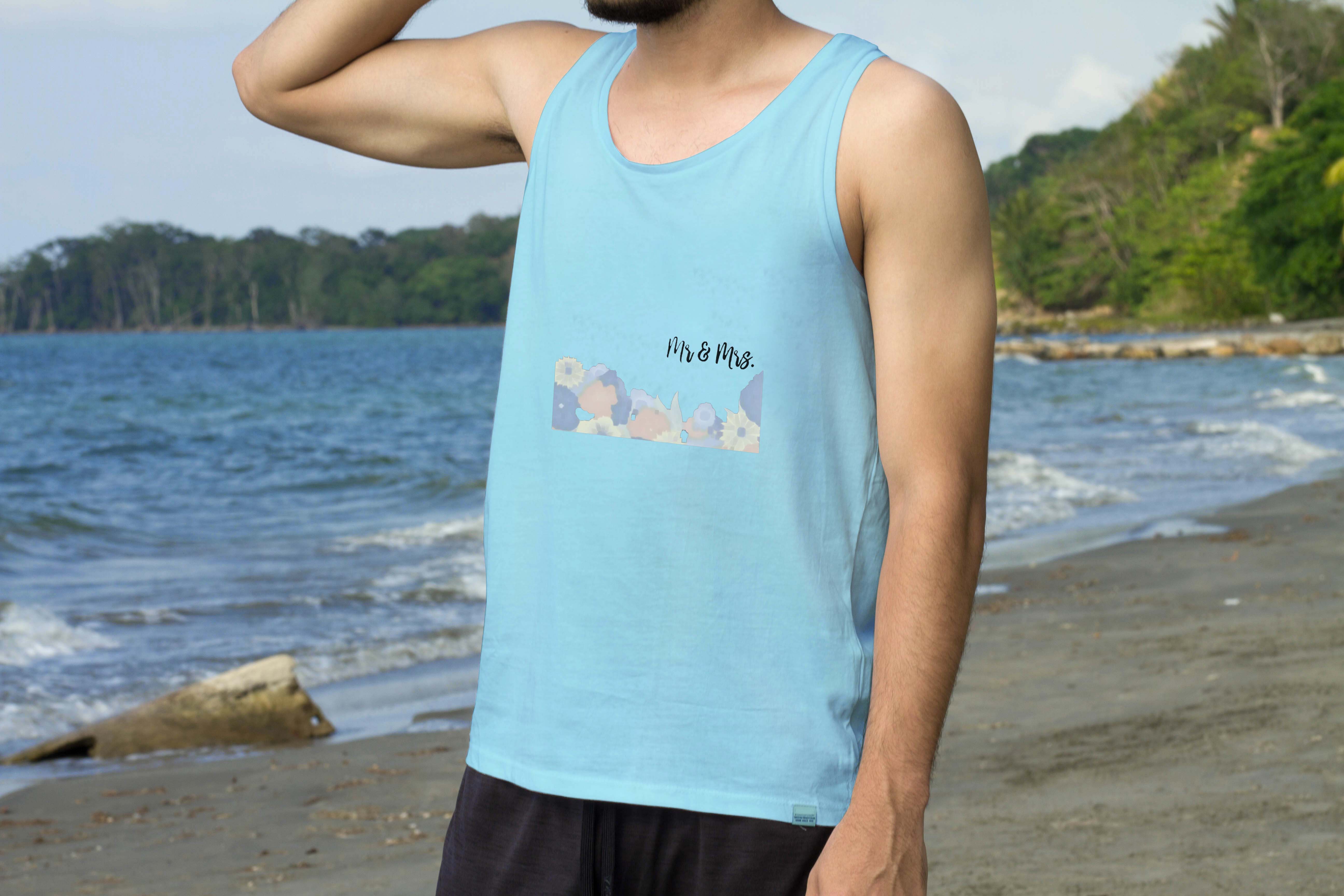 Mr & Mrs | Women's Flowy Scoop Muscle Tank